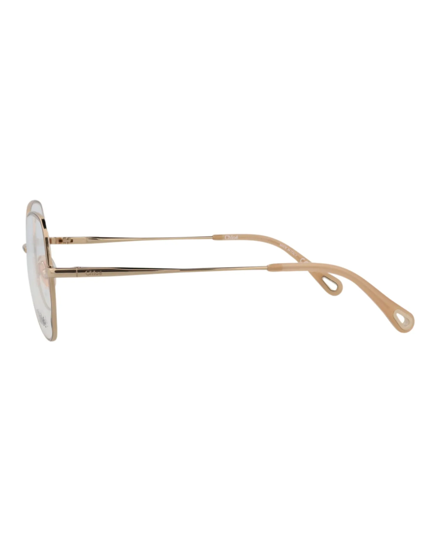 Chloé CH 0098O 30012434 002 Round Metal Gold Optical Frames with Transparent Lens sold by Gaffos product image thumbnail 3