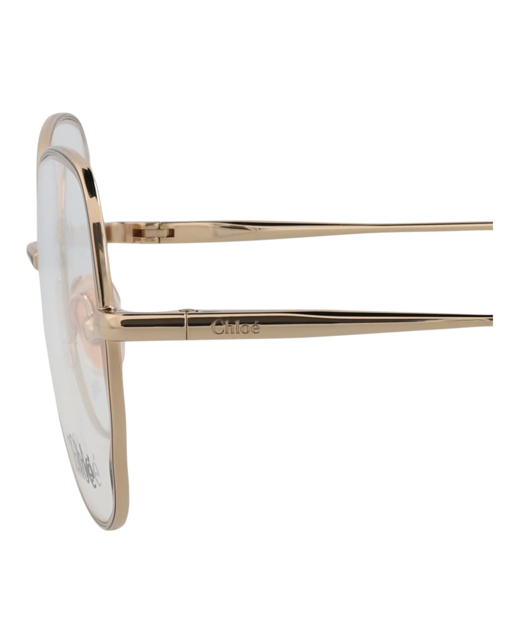 Chloé CH 0098O 30012434 002 Round Metal Gold Optical Frames with Transparent Lens sold by Gaffos product image thumbnail 4