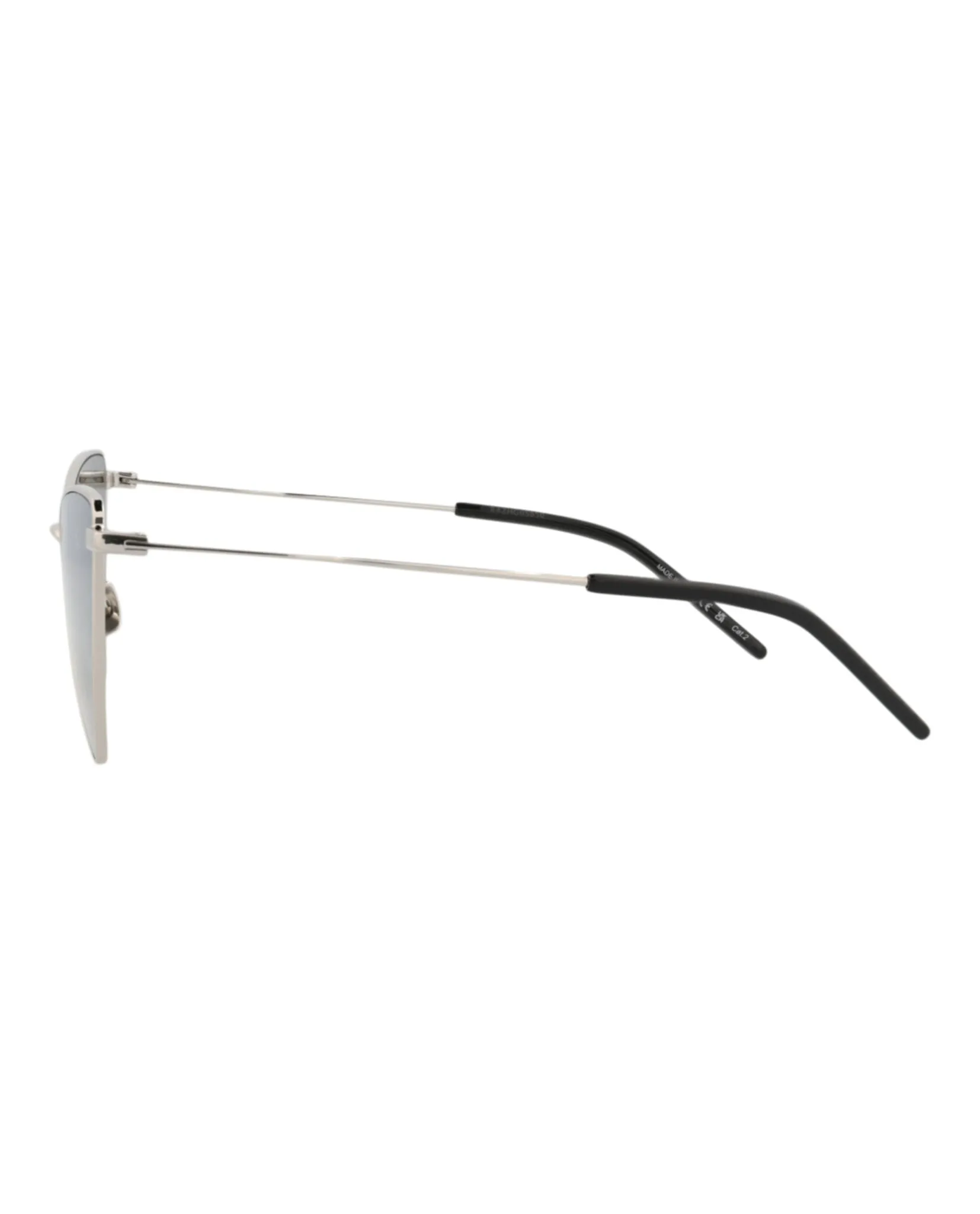 Saint Laurent SL 303JERRY 30007822 010 Cat-Eye Metal Silver Sunglasses with Silver Lens sold by Gaffos product image thumbnail 3