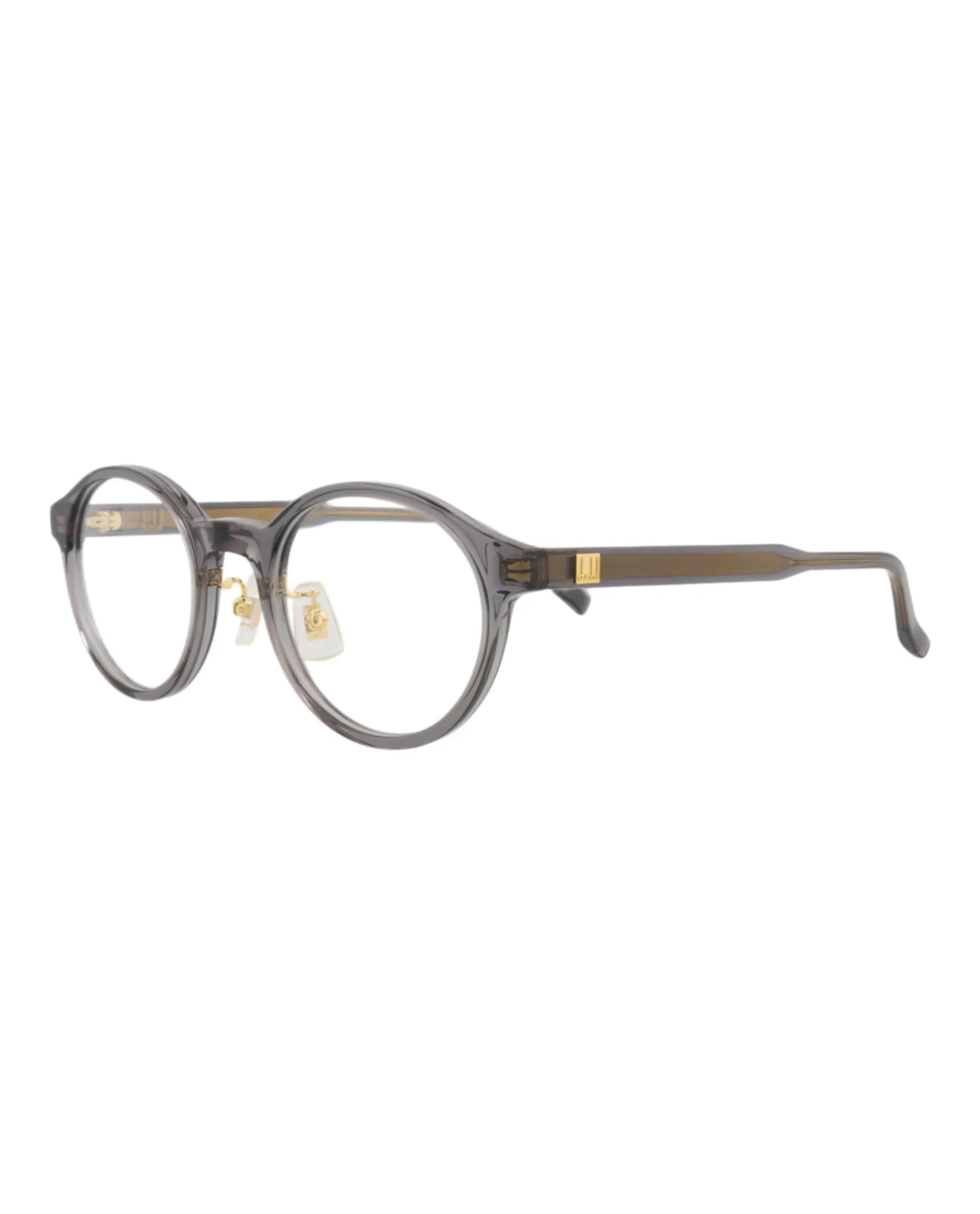 Dunhill DU 0053OA 30014067 003 Round Plastic Grey Optical Frames with Transparent Lens sold by Gaffos product image thumbnail 2