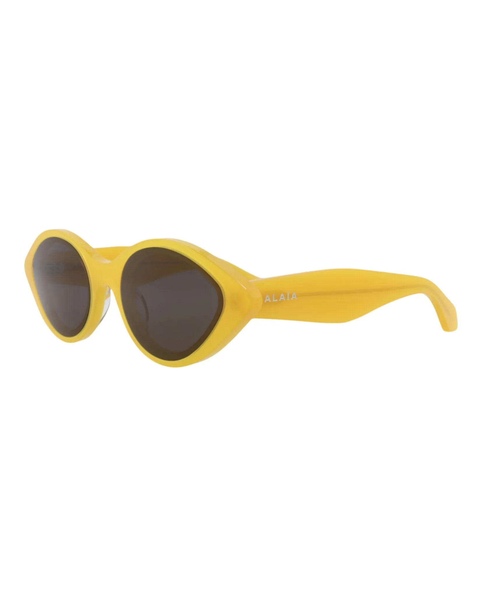 Alaia AA 0069S 30014222 003 Cat-Eye Plastic Yellow Sunglasses with Grey Lens sold by Gaffos product image thumbnail 2