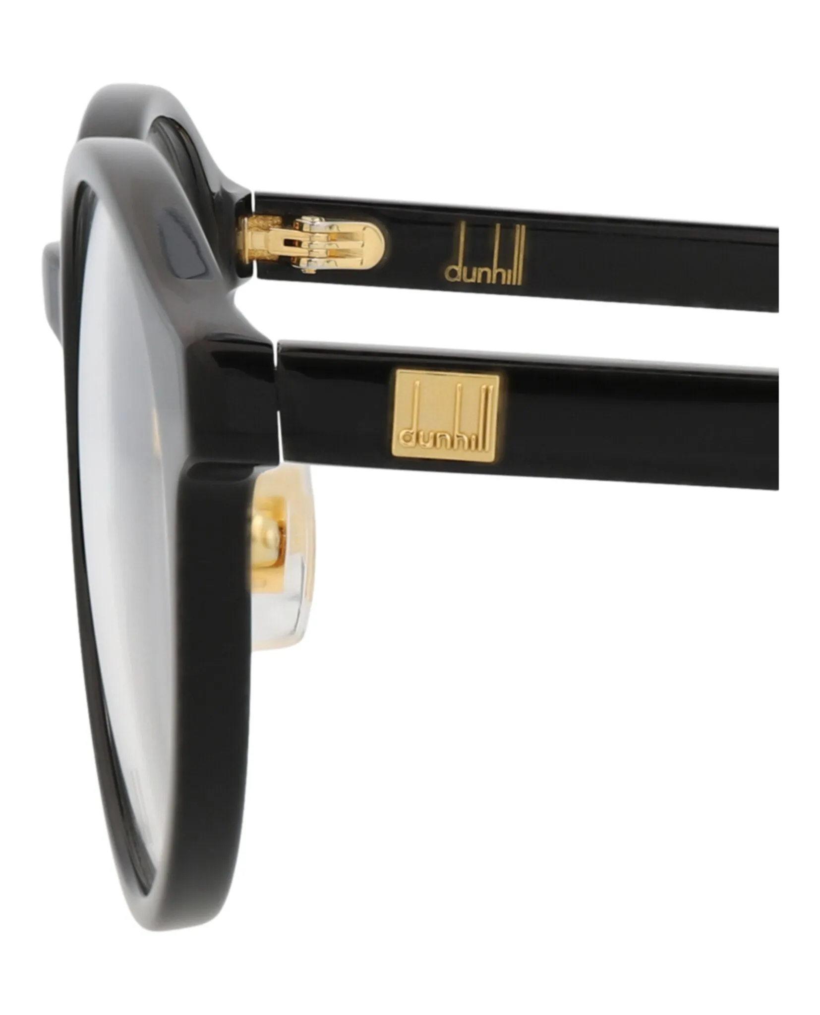 Dunhill DU 0053OA 30014067 005 Round Plastic Black Optical Frames with Transparent Lens sold by Gaffos product image thumbnail 4