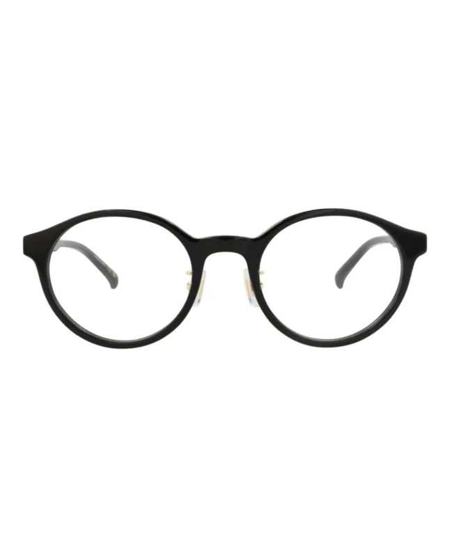 Dunhill DU 0053OA 30014067 005 Round Plastic Black Optical Frames with Transparent Lens sold by Gaffos