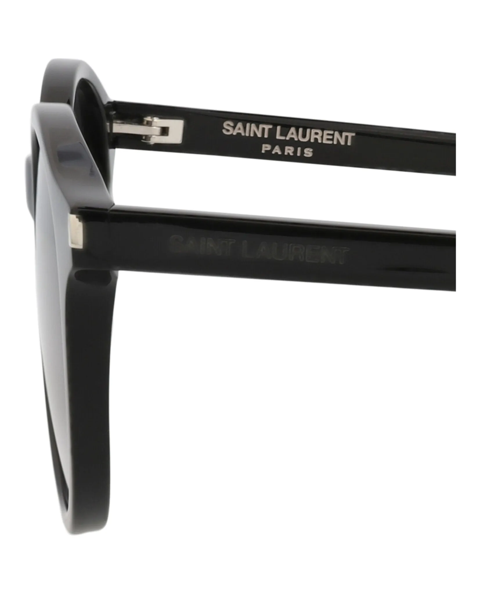 Saint Laurent SL 521 30013043 001 Round Plastic Black Sunglasses with Grey Lens sold by Gaffos product image thumbnail 4