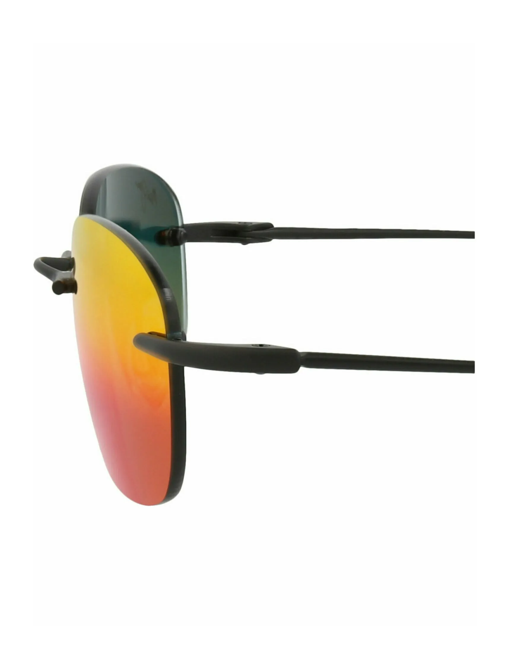 Maui Jim RM 333 2M Round Metal Black Sunglasses with Lava Lens sold by Gaffos product image thumbnail 4