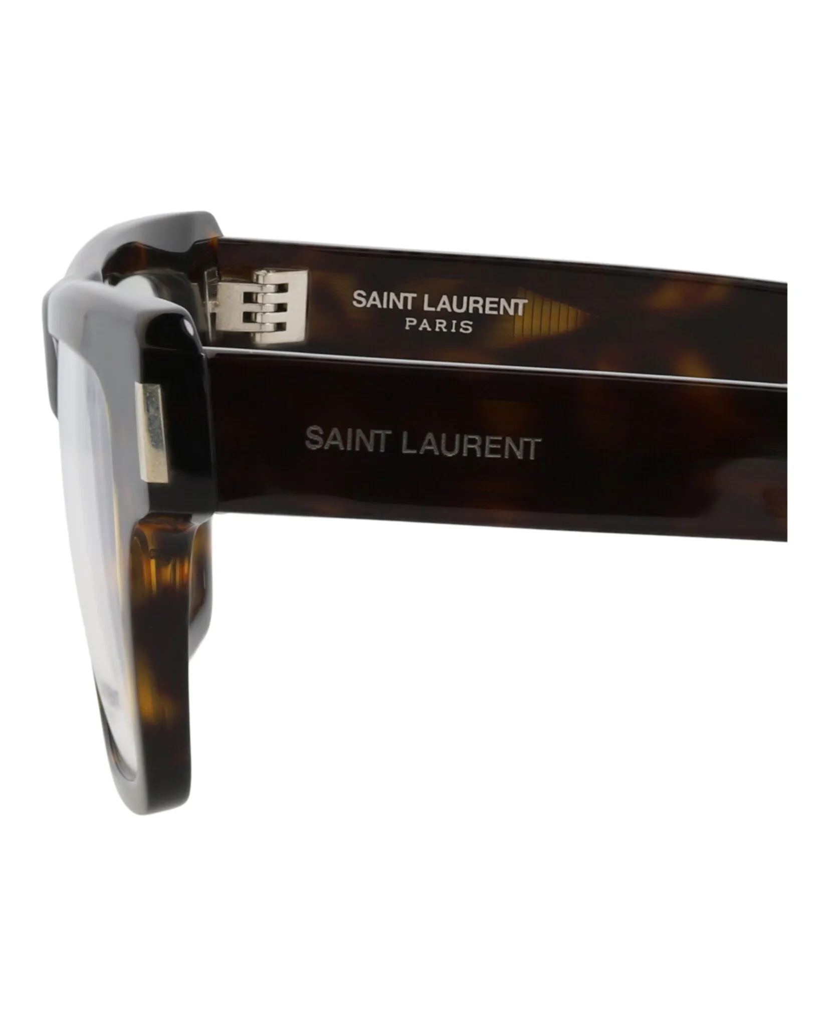 Saint Laurent SL 469OPT 30011675 002 Square Plastic Havana Optical Frames with Transparent Lens sold by Gaffos product image thumbnail 4