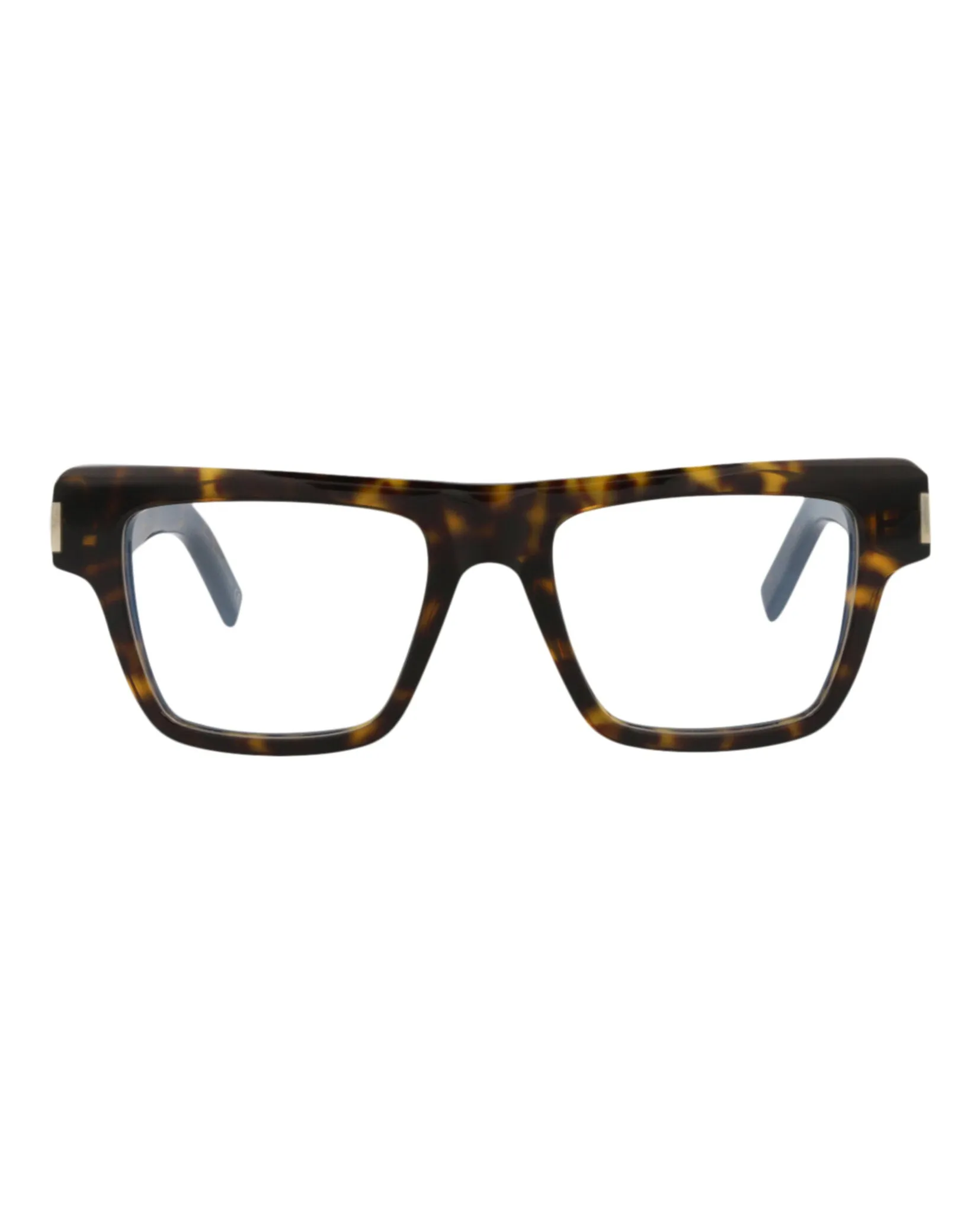Saint Laurent SL 469OPT 30011675 002 Square Plastic Havana Optical Frames with Transparent Lens sold by Gaffos