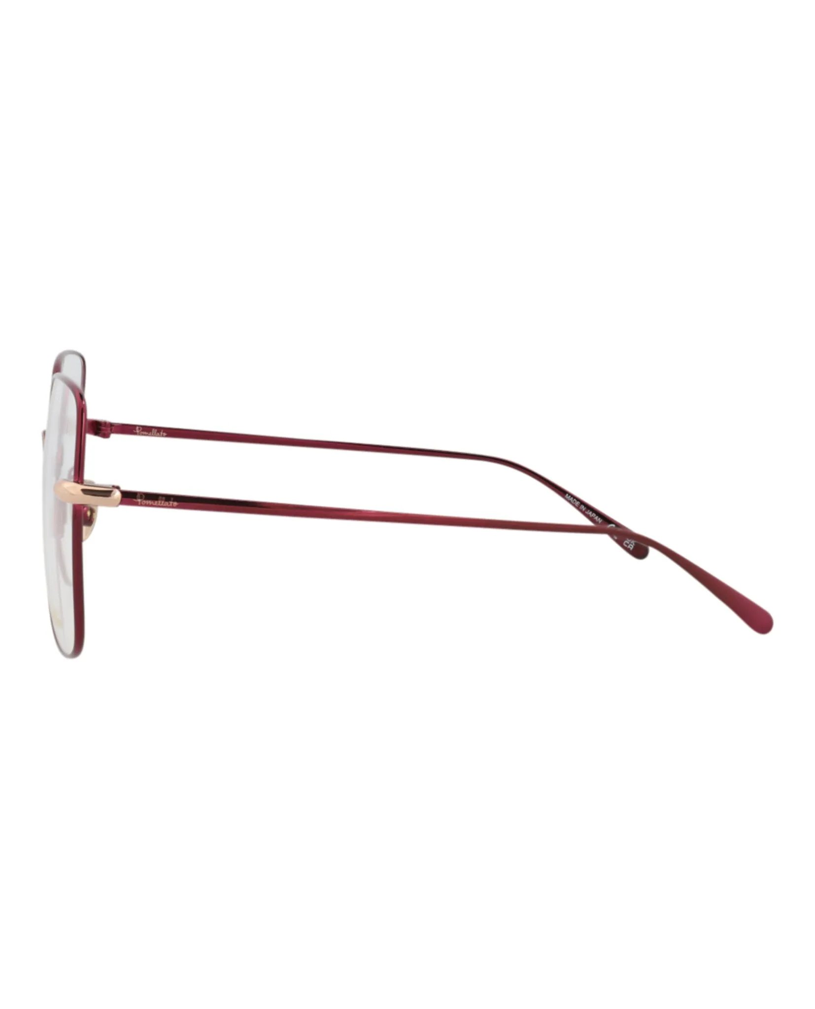 Pomellato PM 0108O 30012013 002 Square Metal Violet Optical Frames with Transparent Lens sold by Gaffos product image thumbnail 3