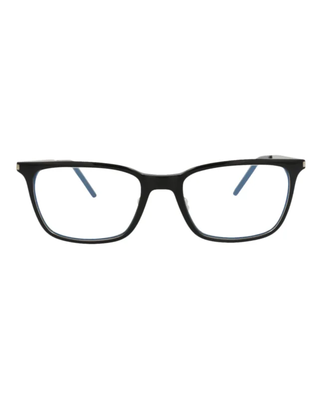 Saint Laurent SL 262 30006110 006 Square Plastic Silver Optical Frames with Transparent Lens sold by Gaffos