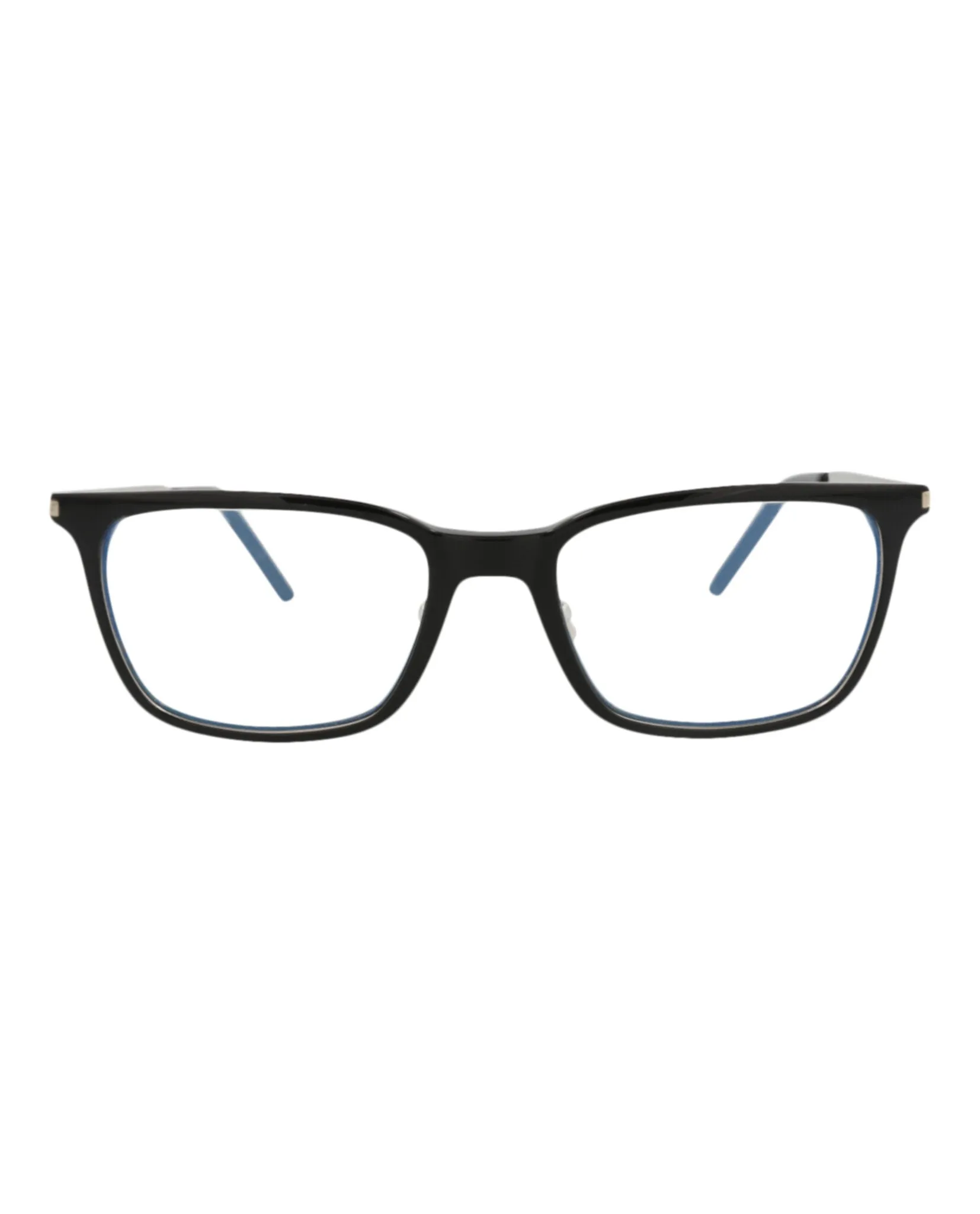 Saint Laurent SL 262 30006110 006 Square Plastic Silver Optical Frames with Transparent Lens sold by Gaffos