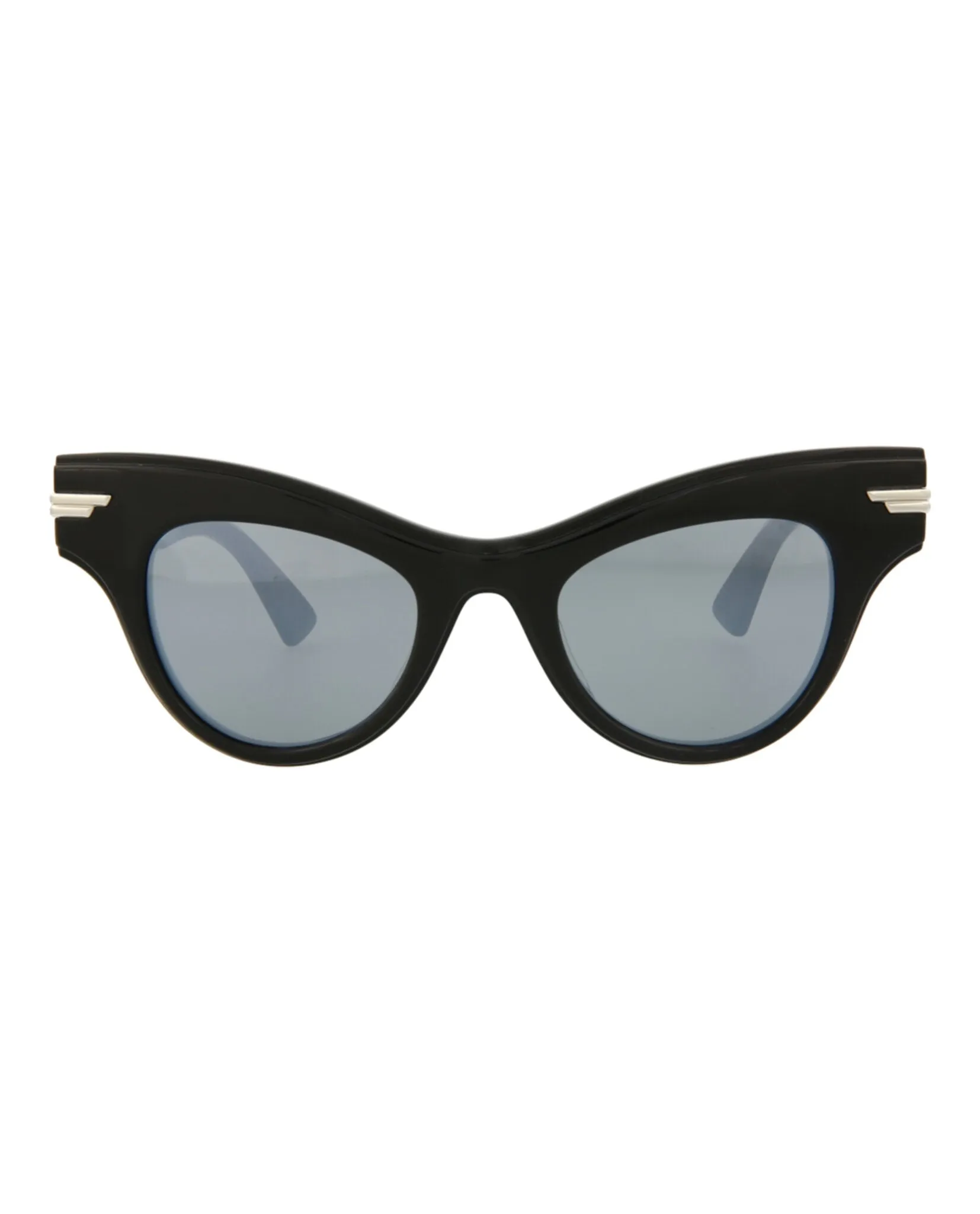 Bottega Veneta BV 1004S 30007851 006 Cat-Eye Plastic Black Sunglasses with Silver Lens sold by Gaffos