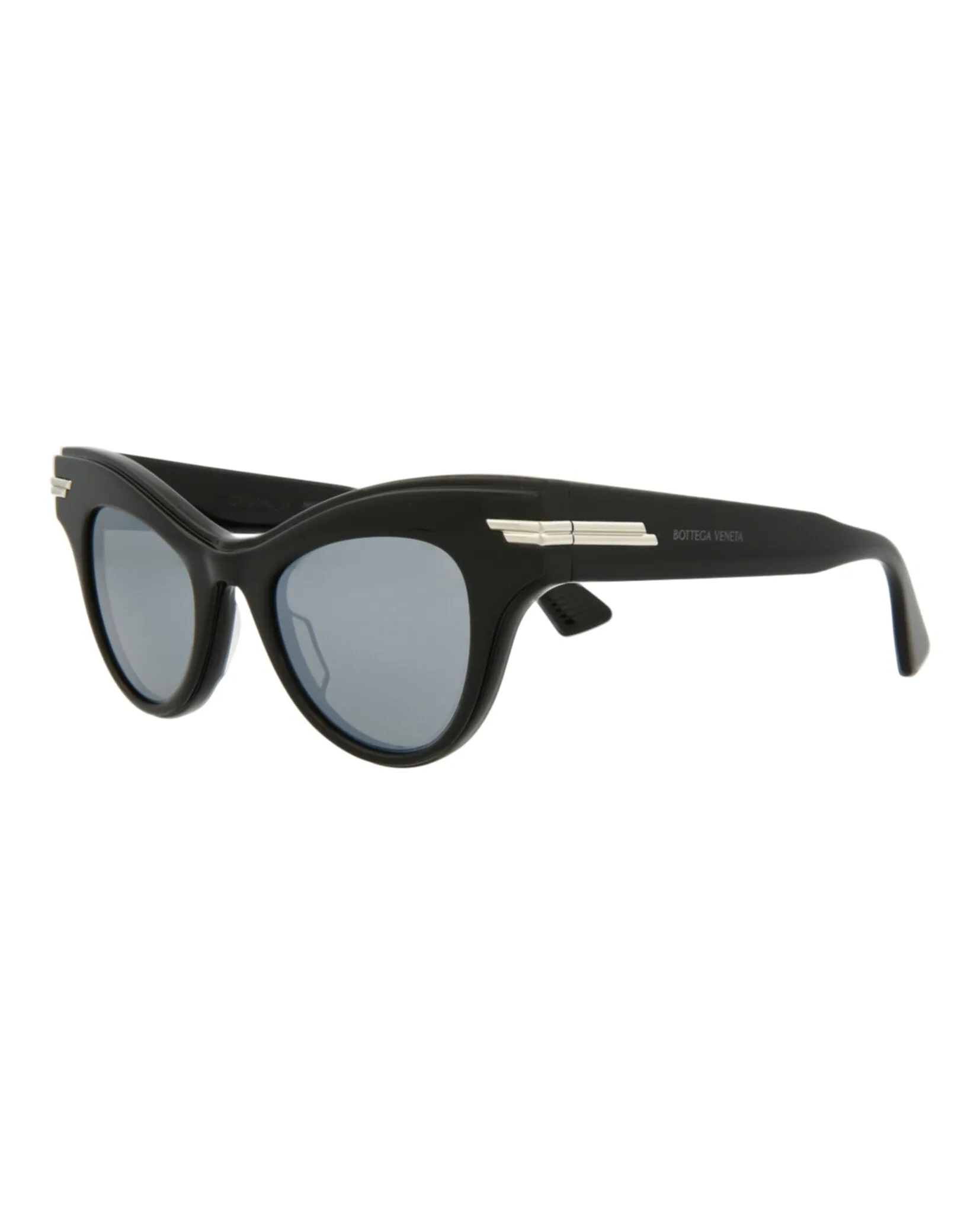 Bottega Veneta BV 1004S 30007851 006 Cat-Eye Plastic Black Sunglasses with Silver Lens sold by Gaffos product image thumbnail 2