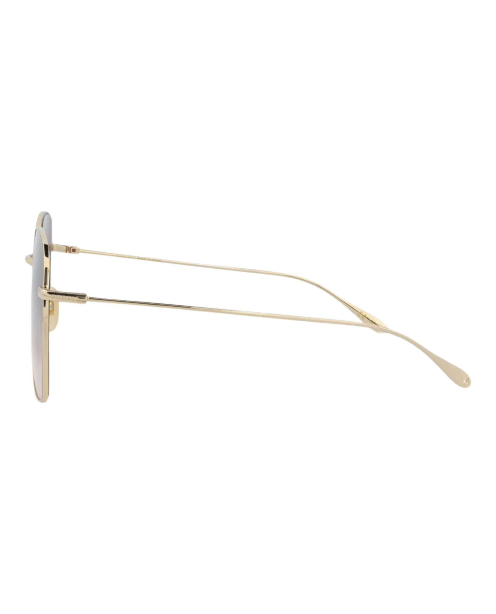 Gucci GG 1031S 30011783 010 Square Metal Gold Sunglasses with Red Lens sold by Gaffos product image thumbnail 3