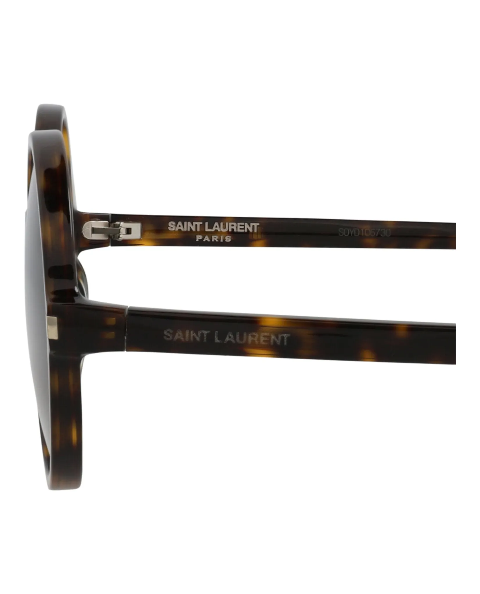 Saint Laurent SL 450 30011068 002 Round Plastic Havana Sunglasses with Grey Lens sold by Gaffos product image thumbnail 4