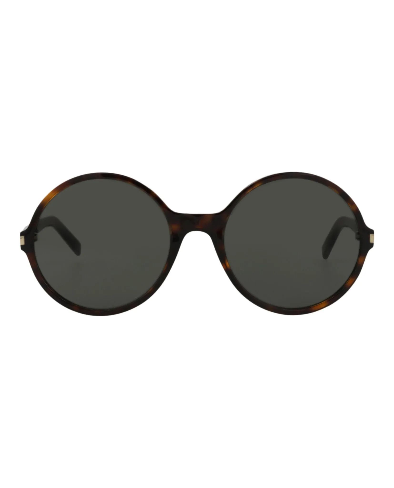 Saint Laurent SL 450 30011068 002 Round Plastic Havana Sunglasses with Grey Lens sold by Gaffos
