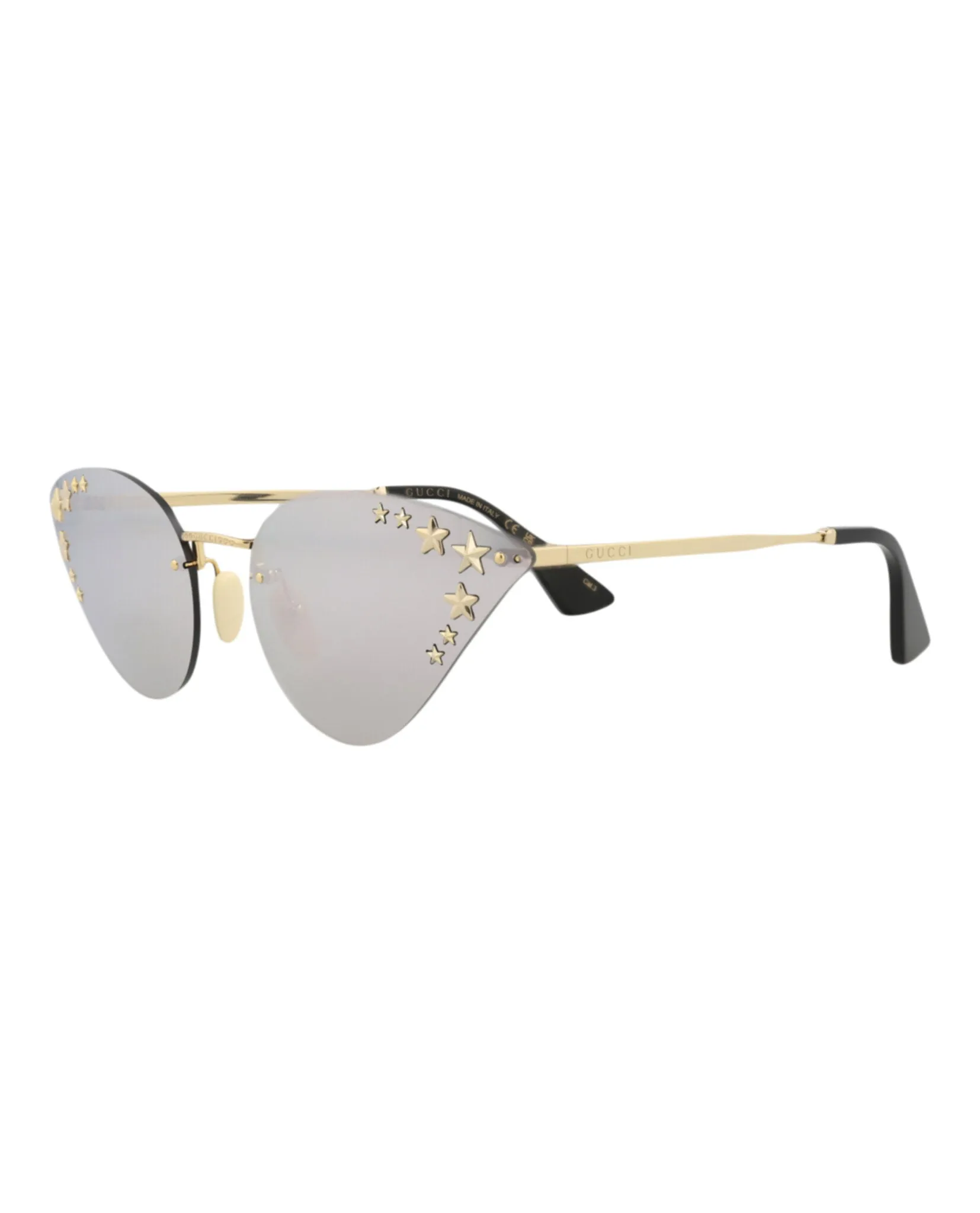 Gucci GG 0898S 30010504 002 Cat-Eye Metal Gold Sunglasses with Silver Lens sold by Gaffos product image thumbnail 2