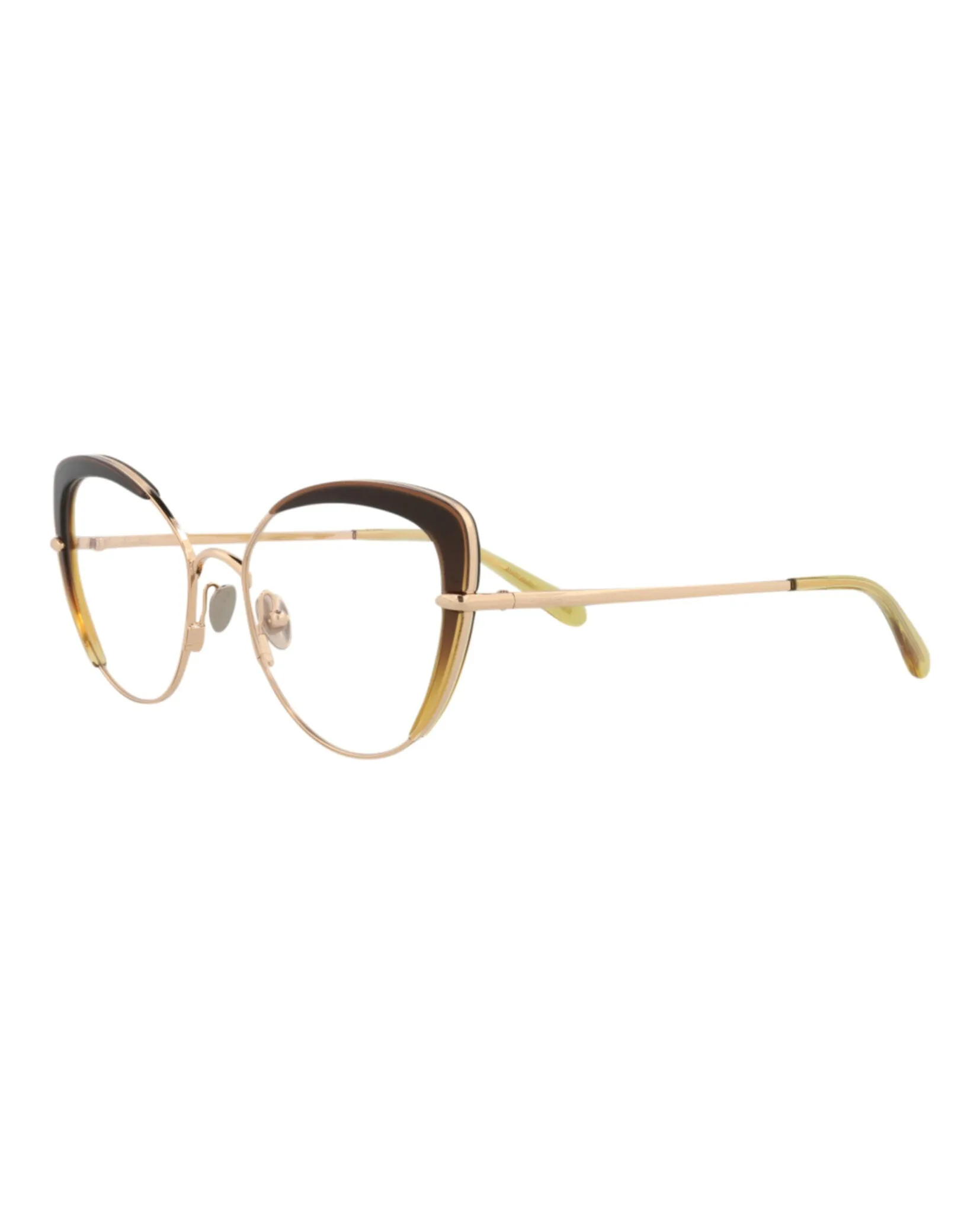 Pomellato PM 0125O 30014246 003 Cat-Eye Metal Gold Optical Frames with Transparent Lens sold by Gaffos product image thumbnail 2