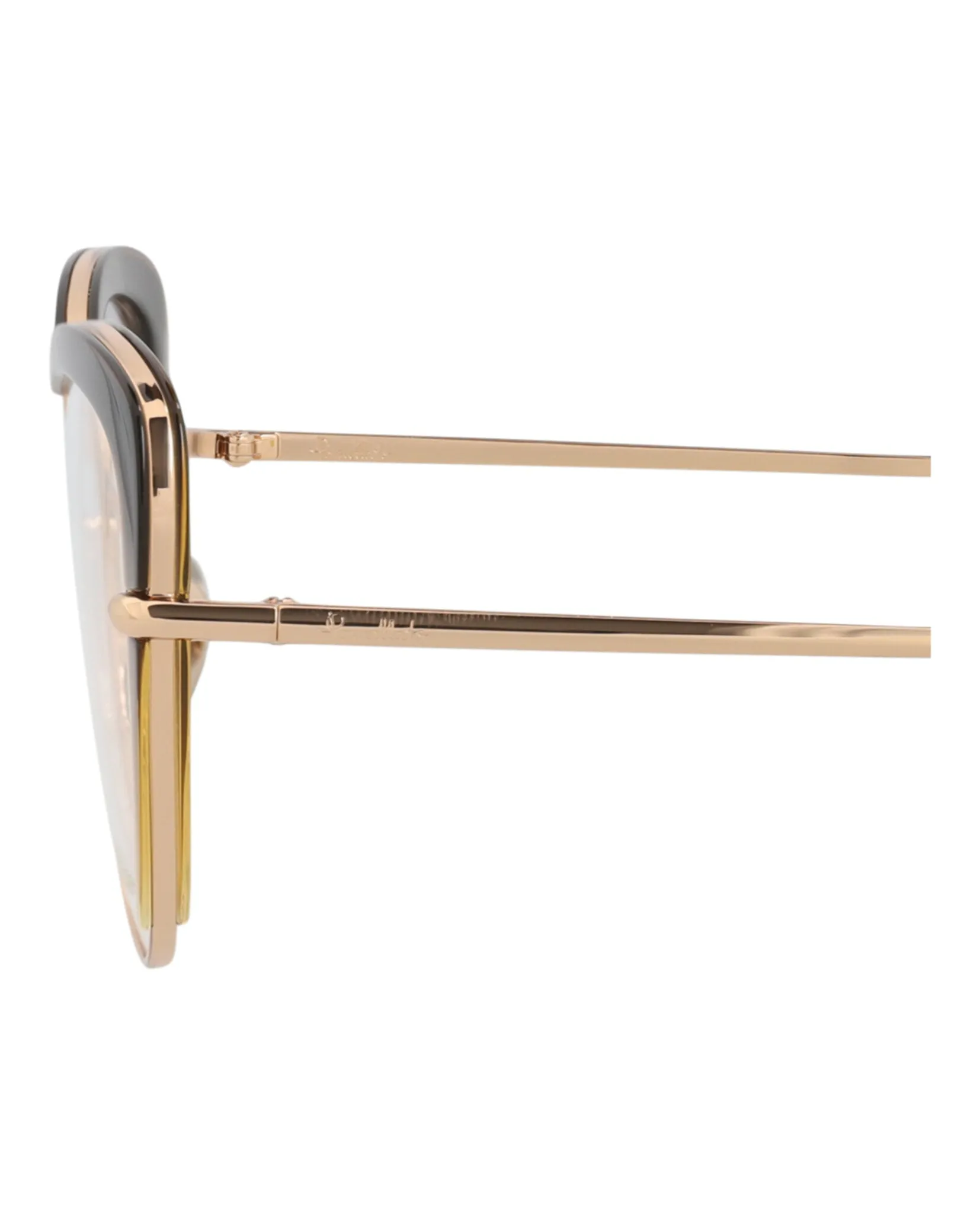 Pomellato PM 0125O 30014246 003 Cat-Eye Metal Gold Optical Frames with Transparent Lens sold by Gaffos product image thumbnail 4