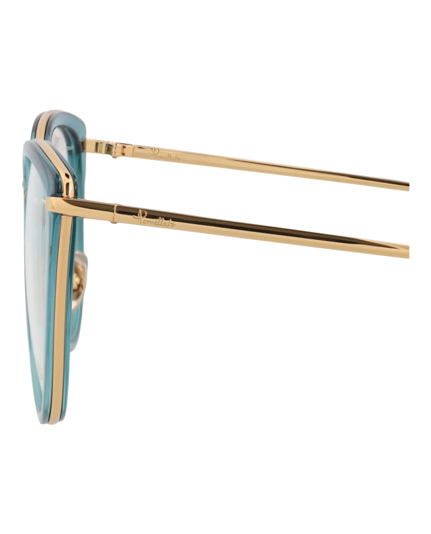 Pomellato PM 0083O 30008665 001 Cat-Eye Plastic Gold Optical Frames with Transparent Lens sold by Gaffos product image thumbnail 4