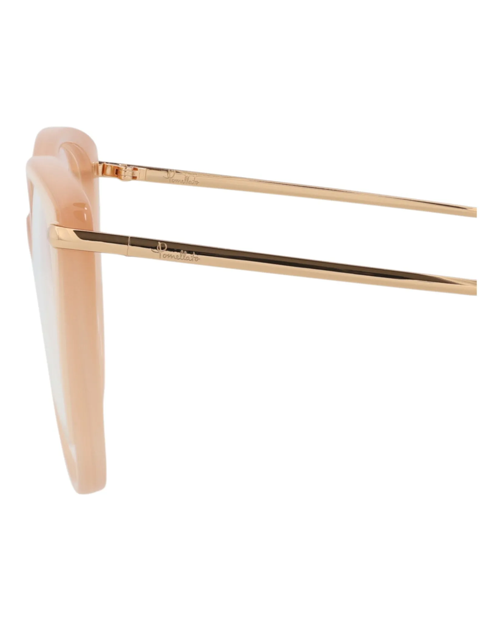 Pomellato PM 0089O 30008788 004 Cat-Eye Plastic Gold Optical Frames with Transparent Lens sold by Gaffos product image thumbnail 4