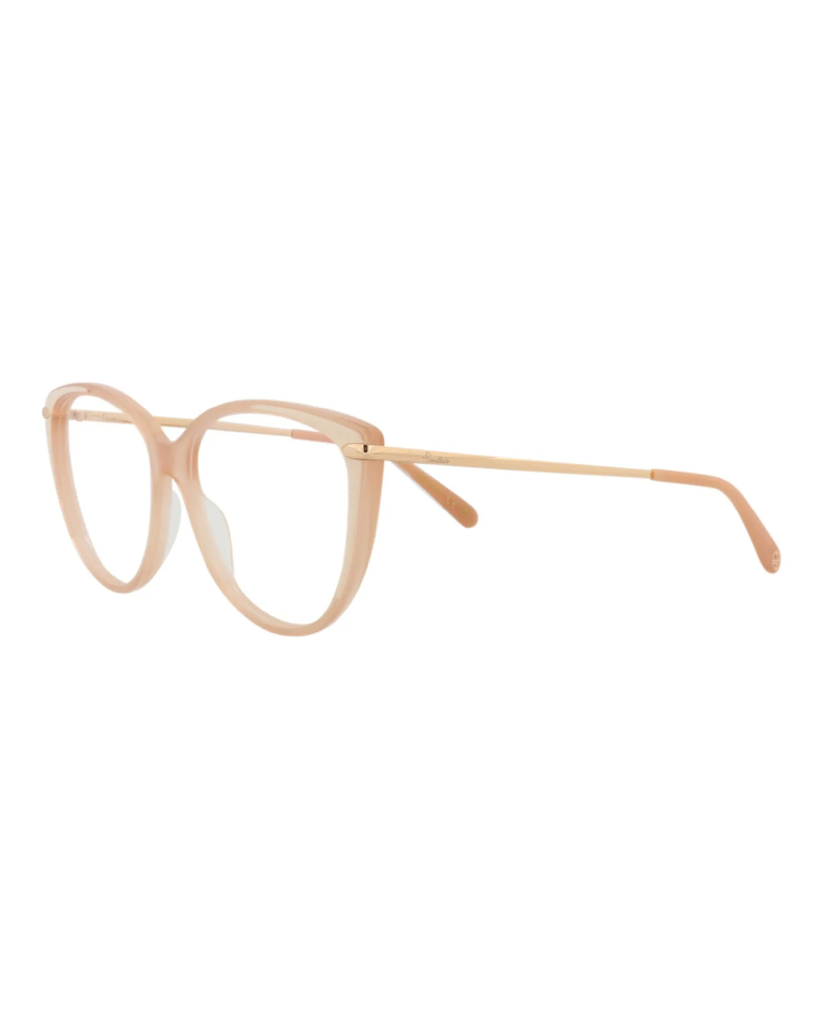 Pomellato PM 0089O 30008788 004 Cat-Eye Plastic Gold Optical Frames with Transparent Lens sold by Gaffos product image thumbnail 2