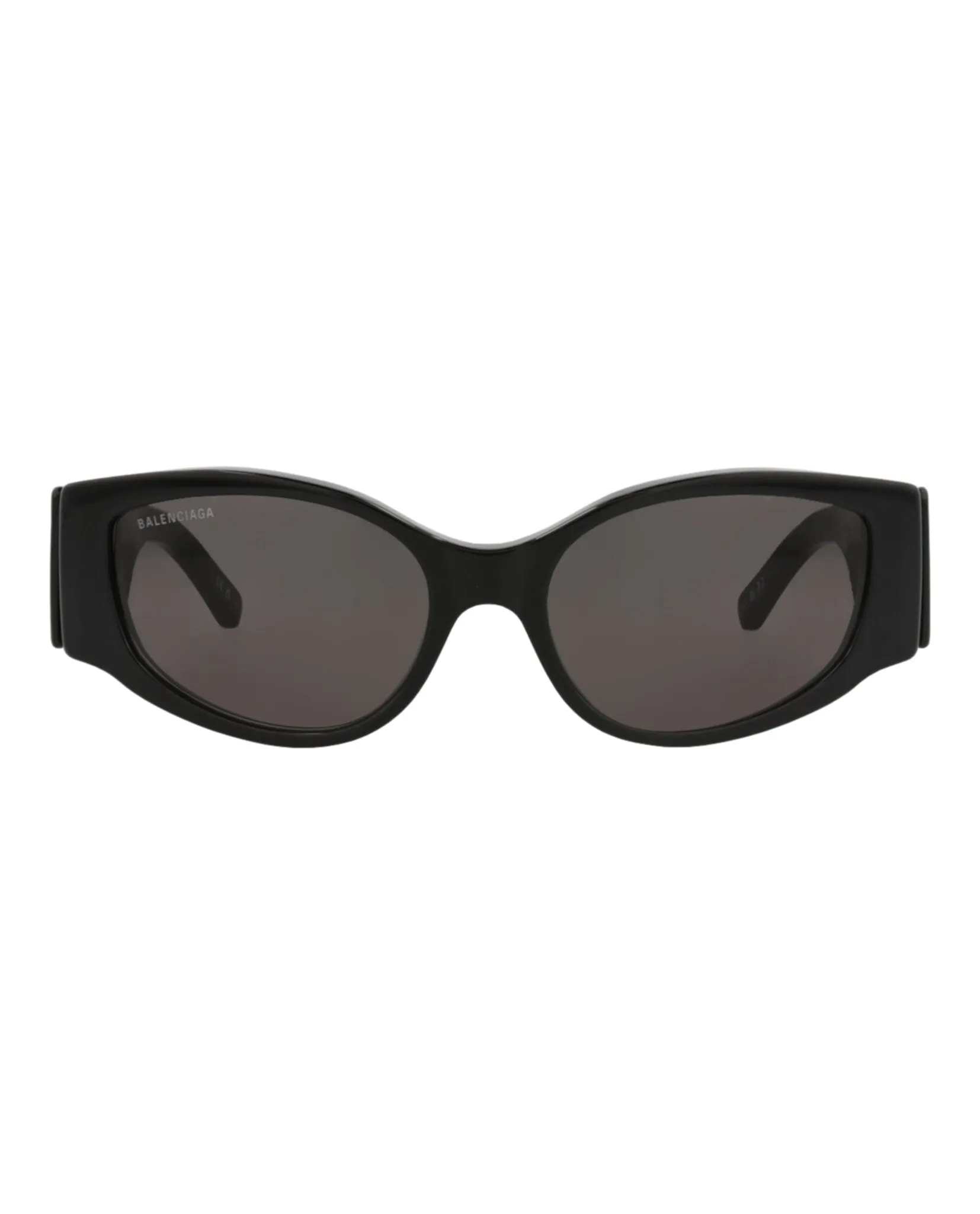 Balenciaga BB 0258S 30013963 007 Cat-Eye Plastic Black Sunglasses with Grey Lens sold by Gaffos