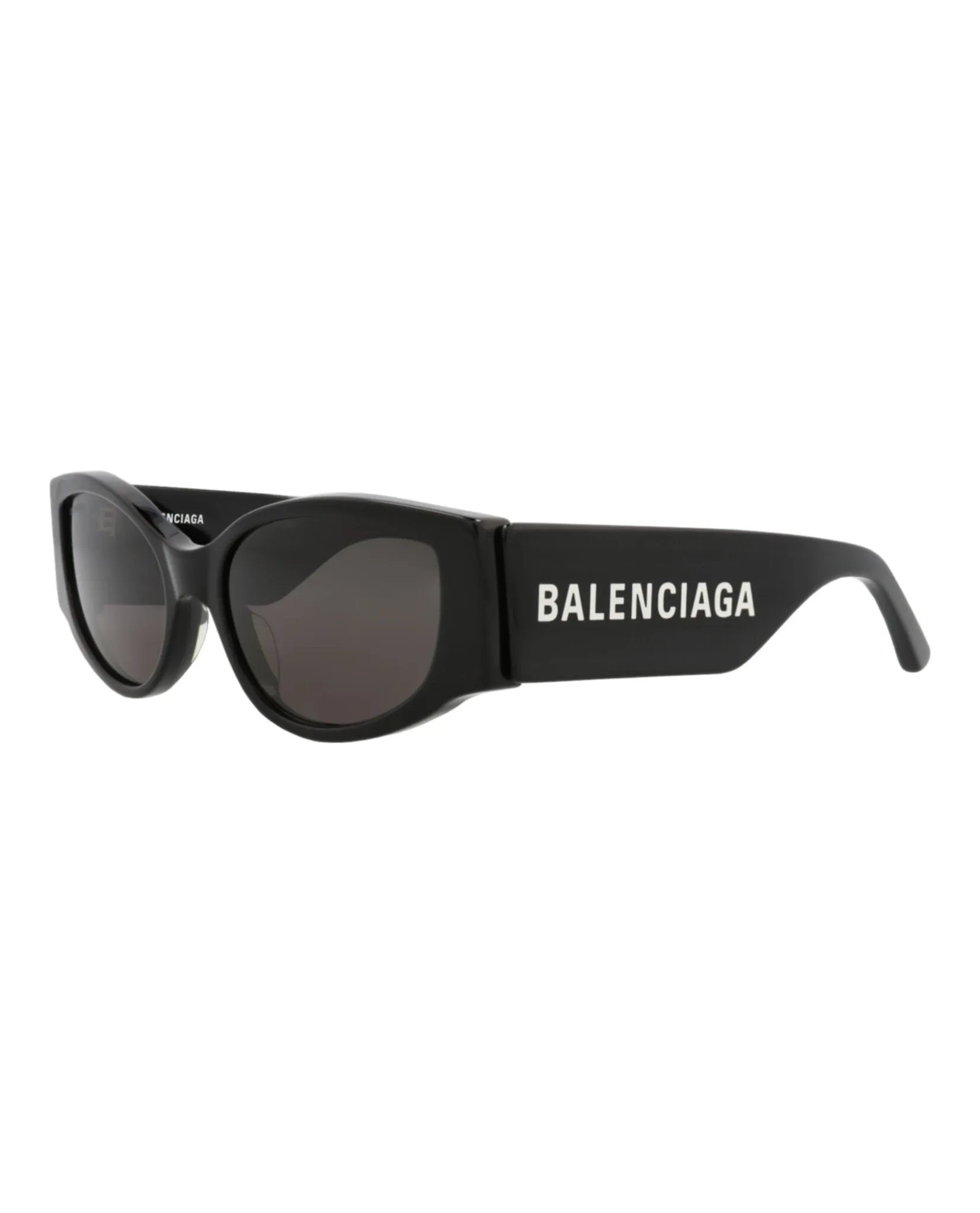 Balenciaga BB 0258S 30013963 007 Cat-Eye Plastic Black Sunglasses with Grey Lens sold by Gaffos product image thumbnail 2