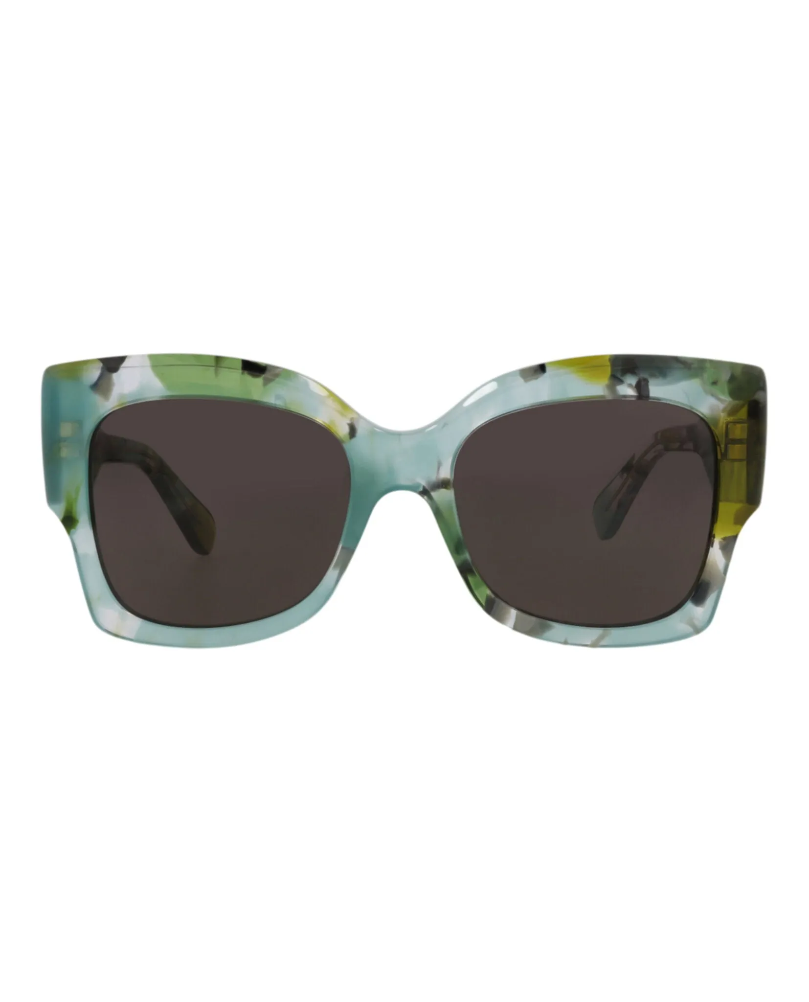 Chloé CH 0252S 30015701 006 Square Plastic Green Sunglasses with Grey Lens sold by Gaffos