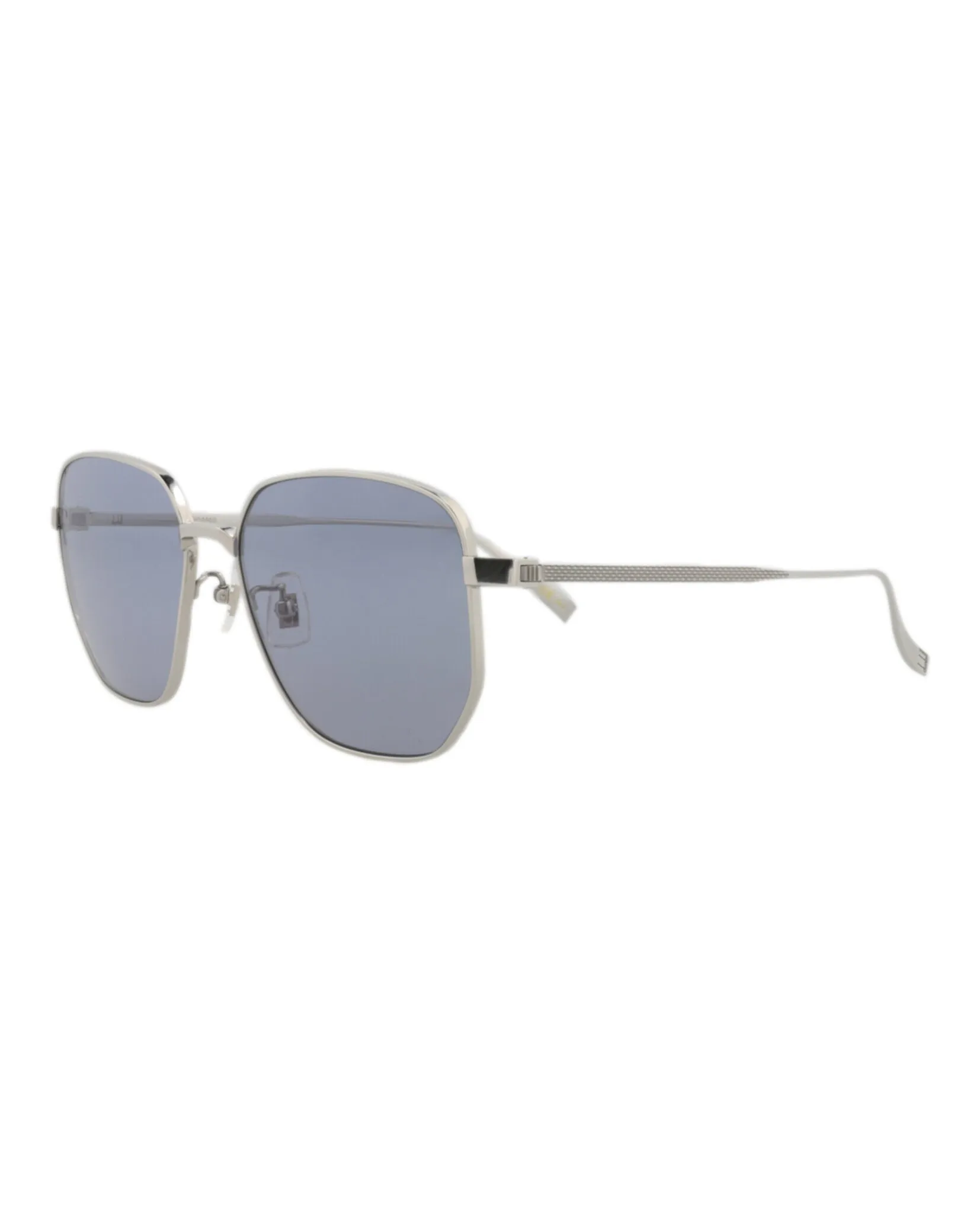 Dunhill DU 0051S 30012587 004 Square Metal Silver Sunglasses with Blue Lens sold by Gaffos product image thumbnail 2
