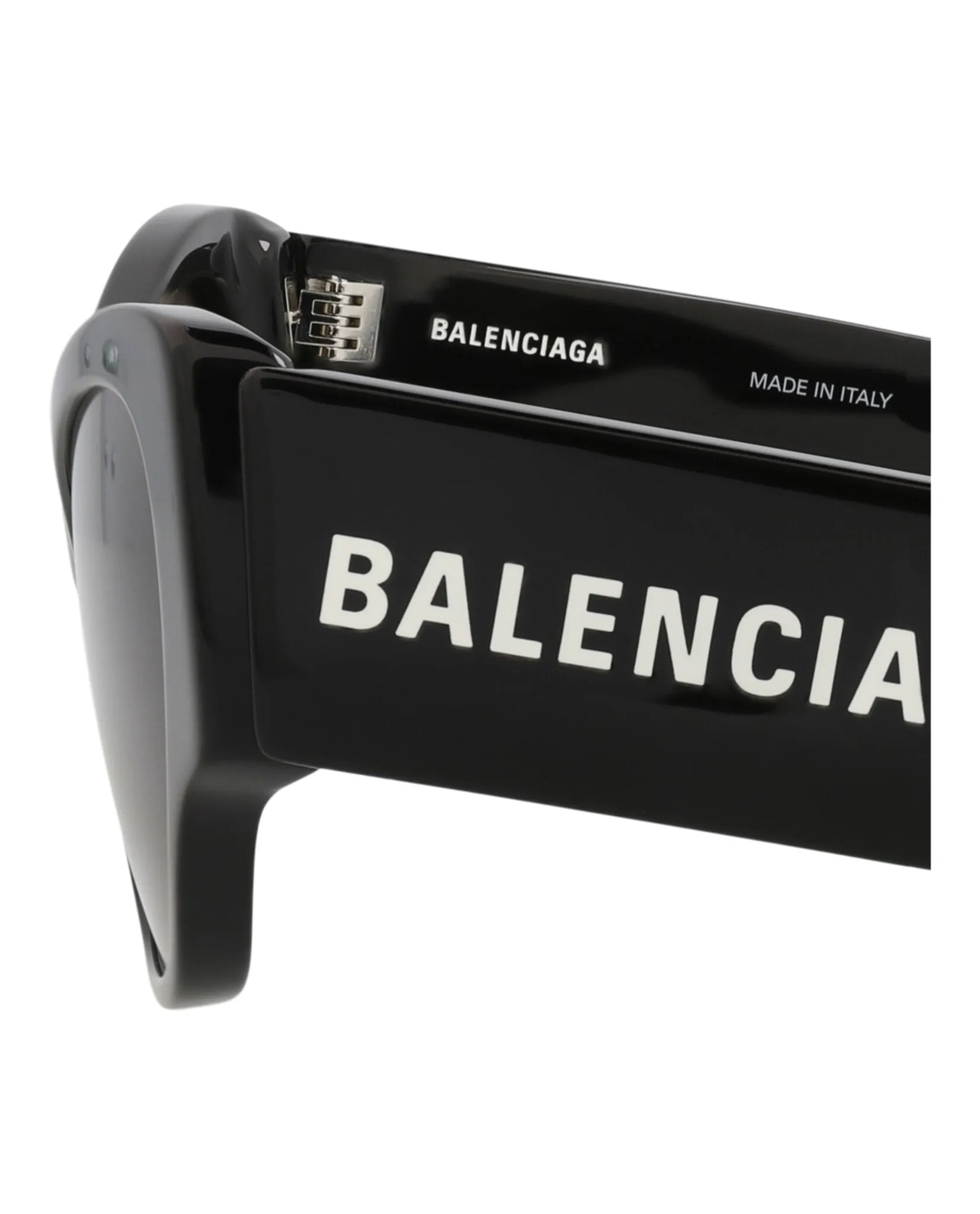 Balenciaga BB 0259S 30013976 001 Cat-Eye Plastic Black Sunglasses with Grey Lens sold by Gaffos product image thumbnail 4