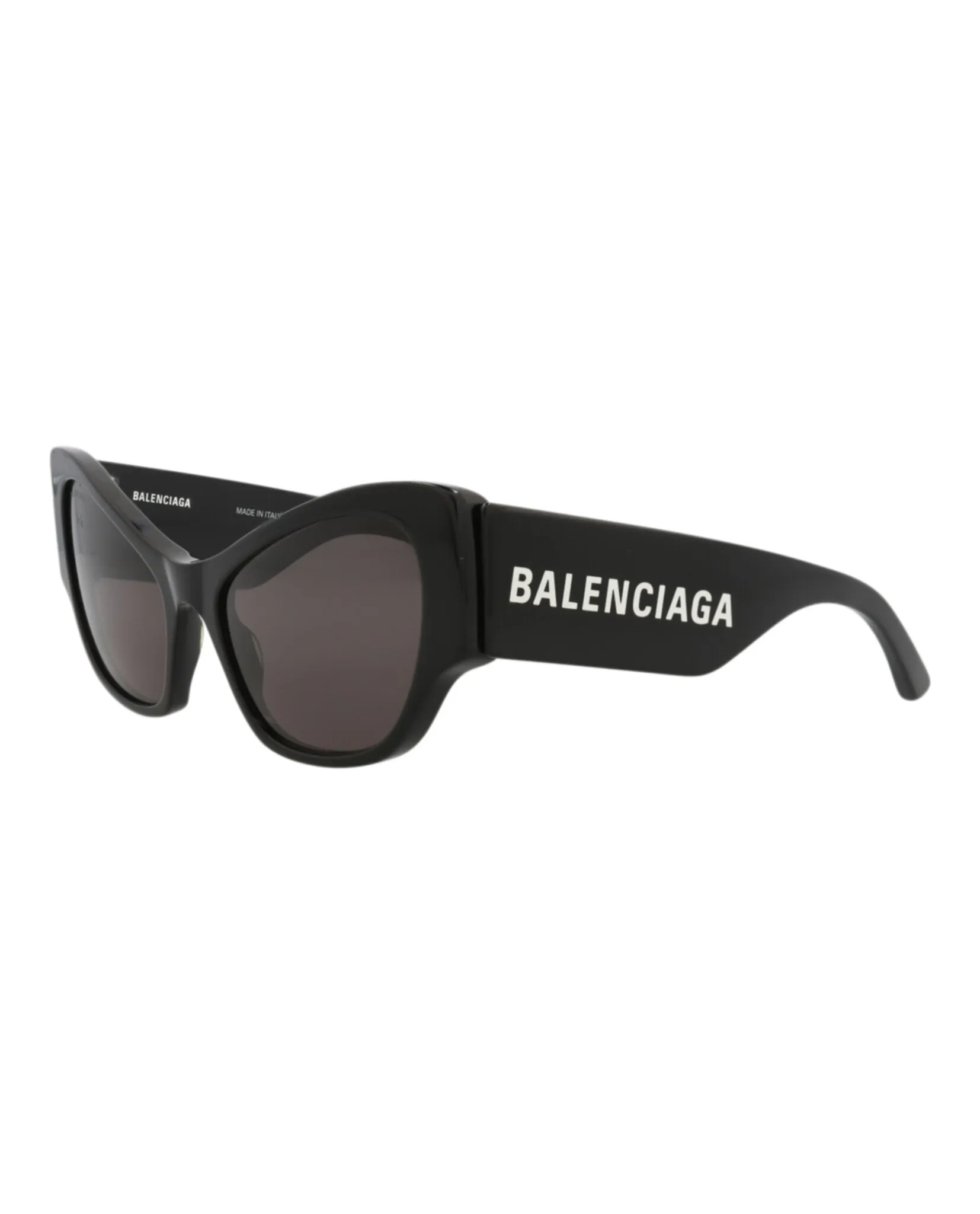 Balenciaga BB 0259S 30013976 001 Cat-Eye Plastic Black Sunglasses with Grey Lens sold by Gaffos product image thumbnail 2