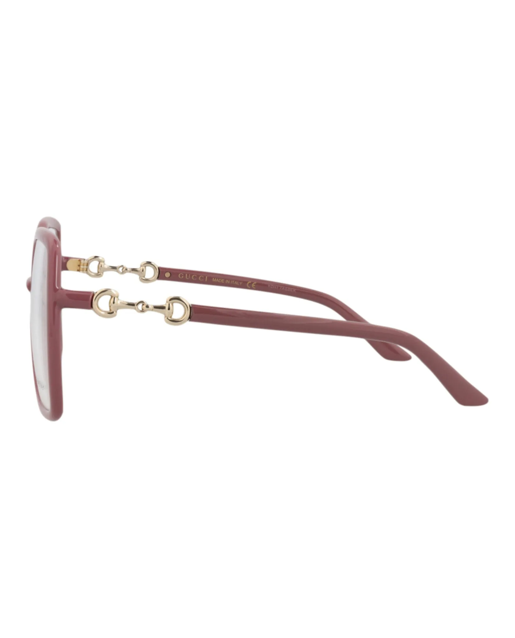 Gucci GG 0890O 30010364 003 Square Plastic Pink Optical Frames with Transparent Lens sold by Gaffos product image thumbnail 3