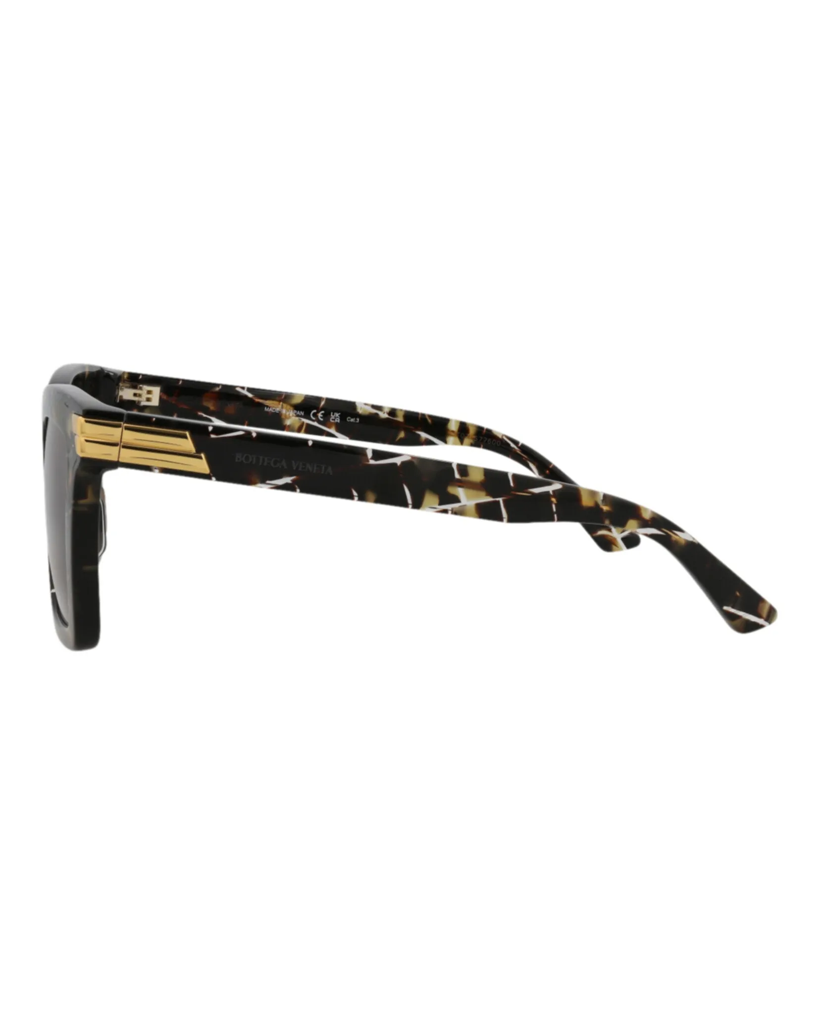 Bottega Veneta BV 1005SA 30008864 002 Square Plastic Havana Sunglasses with Brown Lens sold by Gaffos product image thumbnail 3