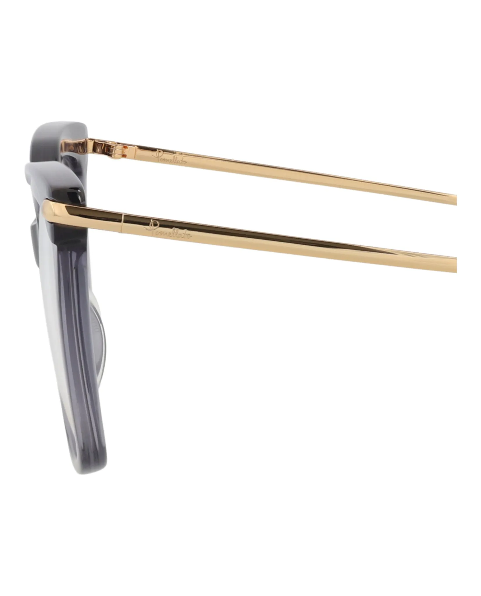 Pomellato PM 0094O 30010194 001 Square Plastic Gold Optical Frames with Transparent Lens sold by Gaffos product image thumbnail 4