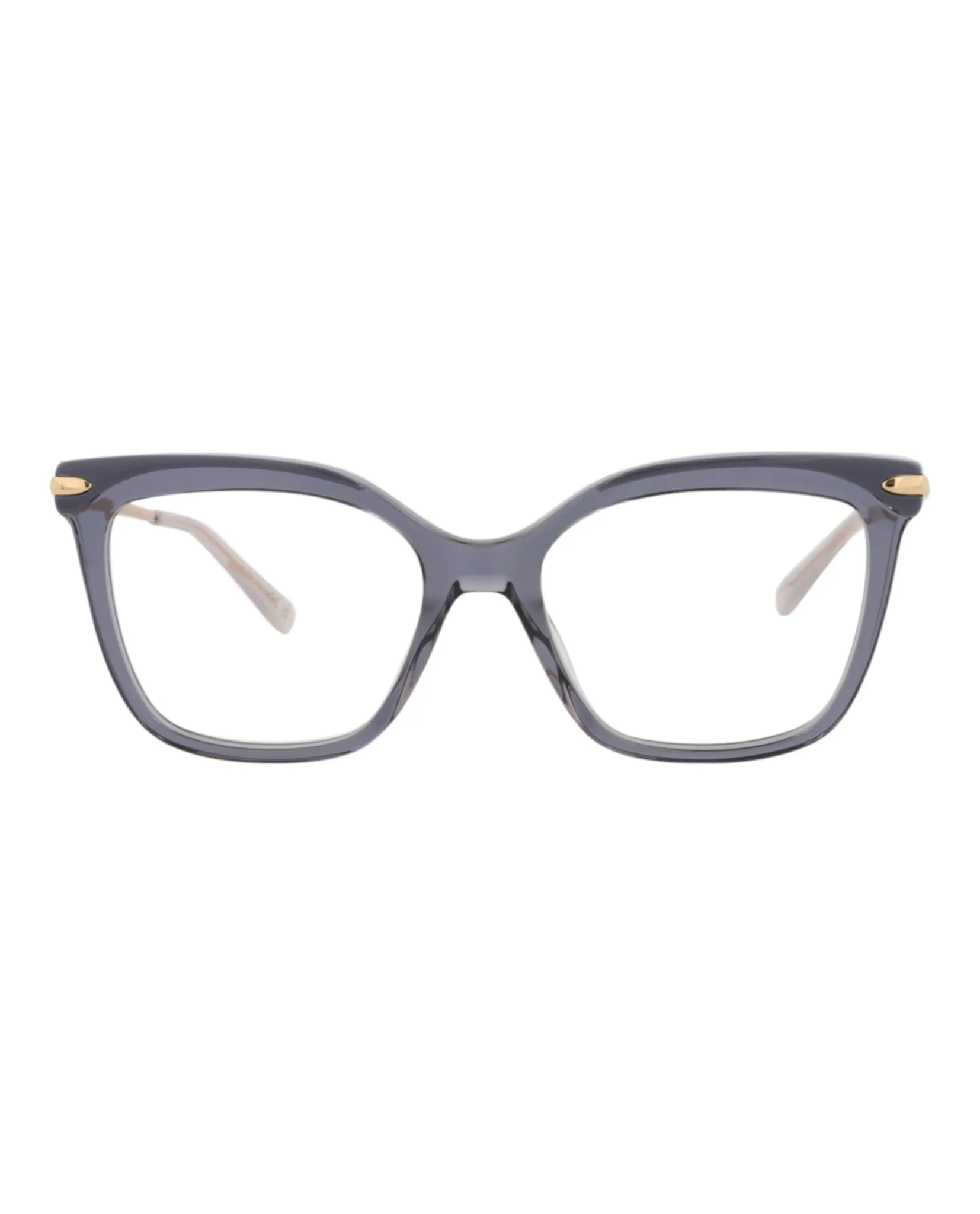 Pomellato PM 0094O 30010194 001 Square Plastic Gold Optical Frames with Transparent Lens sold by Gaffos