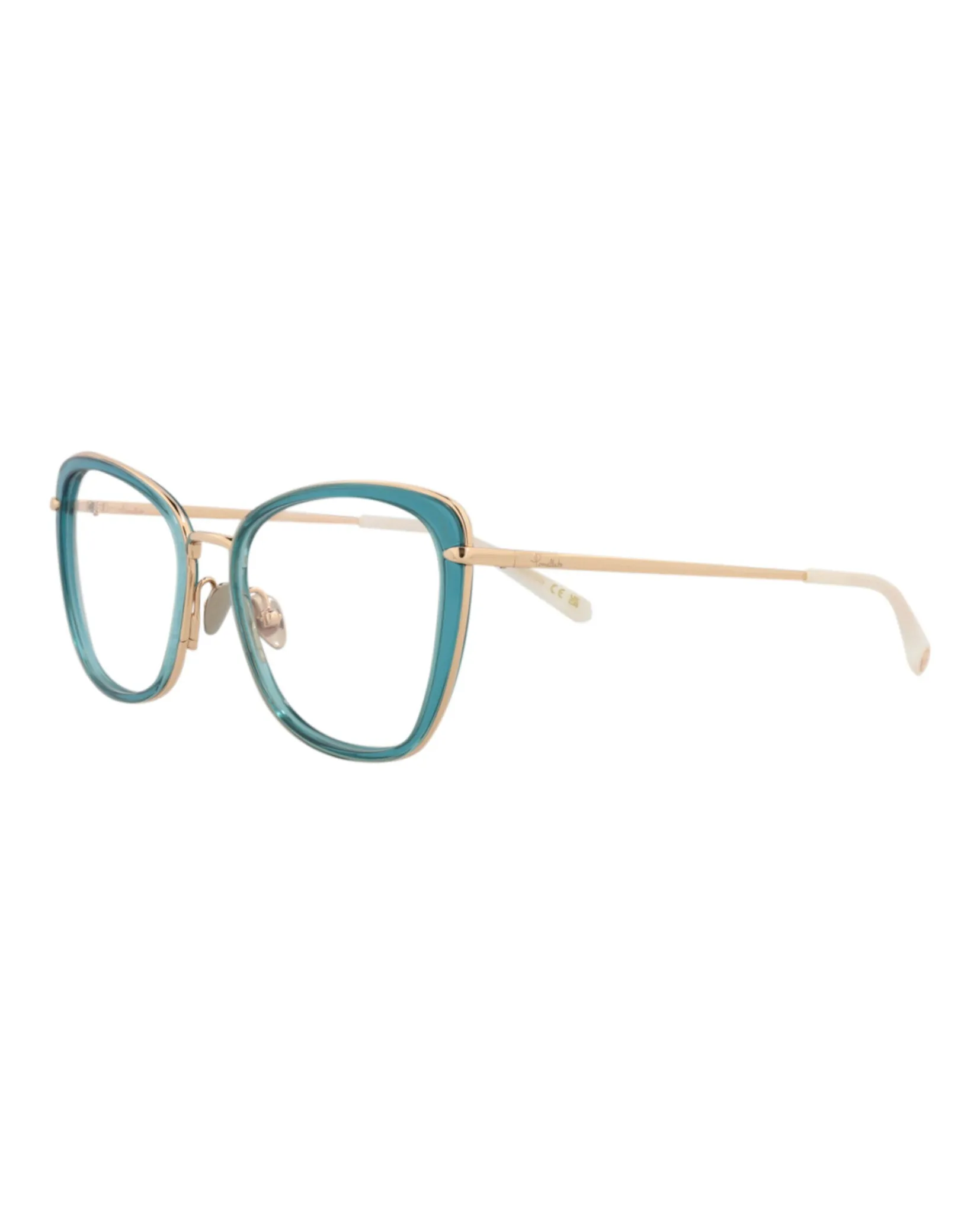 Pomellato PM 0084O 30008667 001 Cat-Eye Plastic Gold Optical Frames with Transparent Lens sold by Gaffos product image thumbnail 2