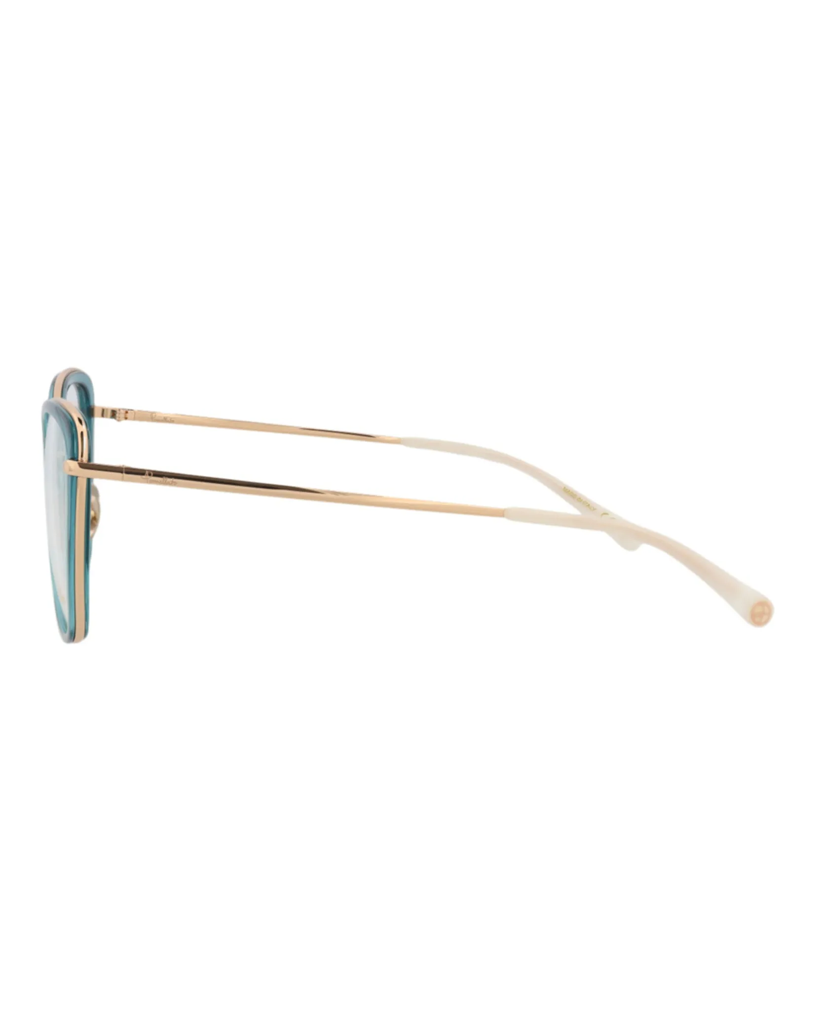 Pomellato PM 0084O 30008667 001 Cat-Eye Plastic Gold Optical Frames with Transparent Lens sold by Gaffos product image thumbnail 3