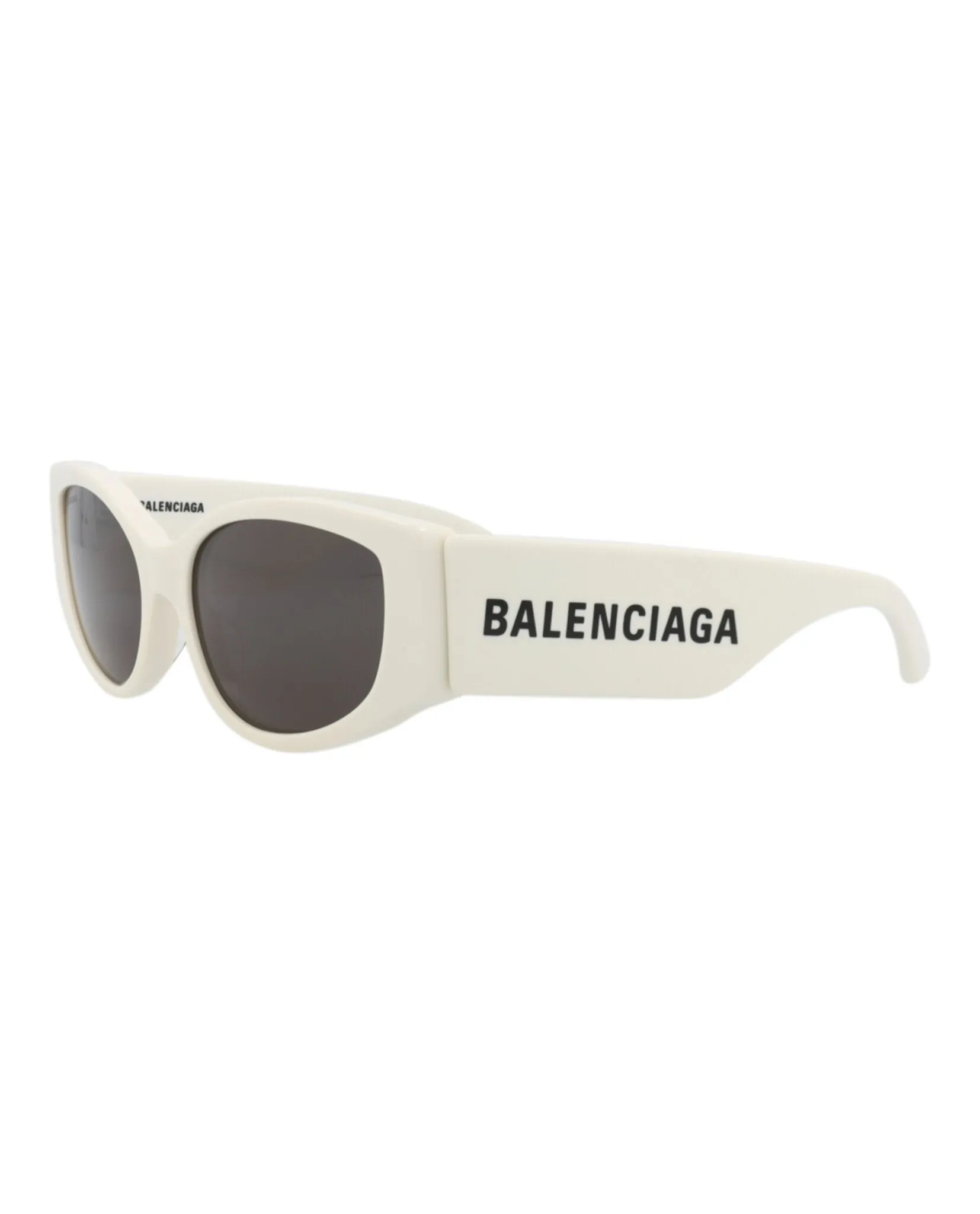 Balenciaga BB 0258S 30013963 003 Cat-Eye Plastic White Sunglasses with Grey Lens sold by Gaffos product image thumbnail 2
