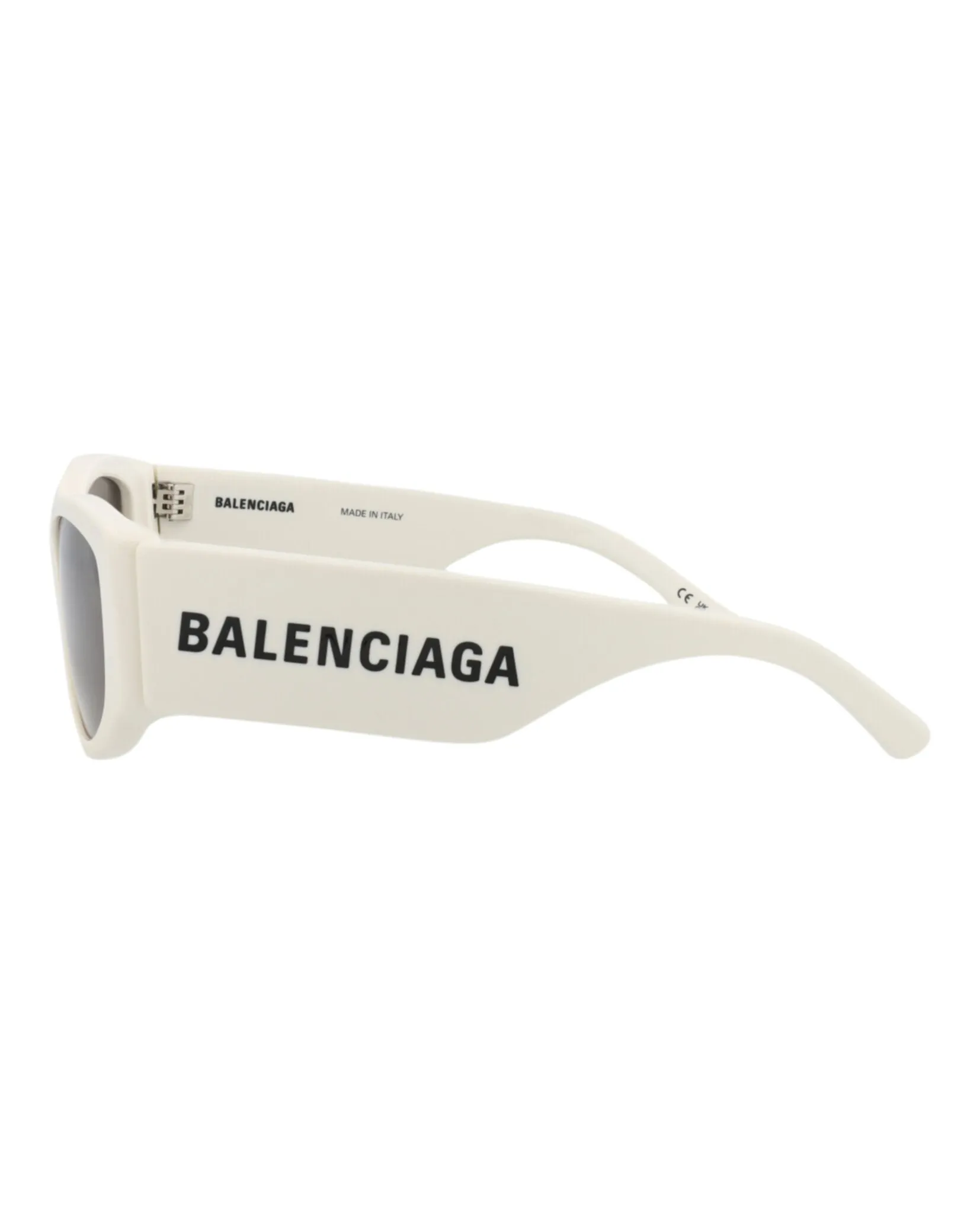Balenciaga BB 0258S 30013963 003 Cat-Eye Plastic White Sunglasses with Grey Lens sold by Gaffos product image thumbnail 3