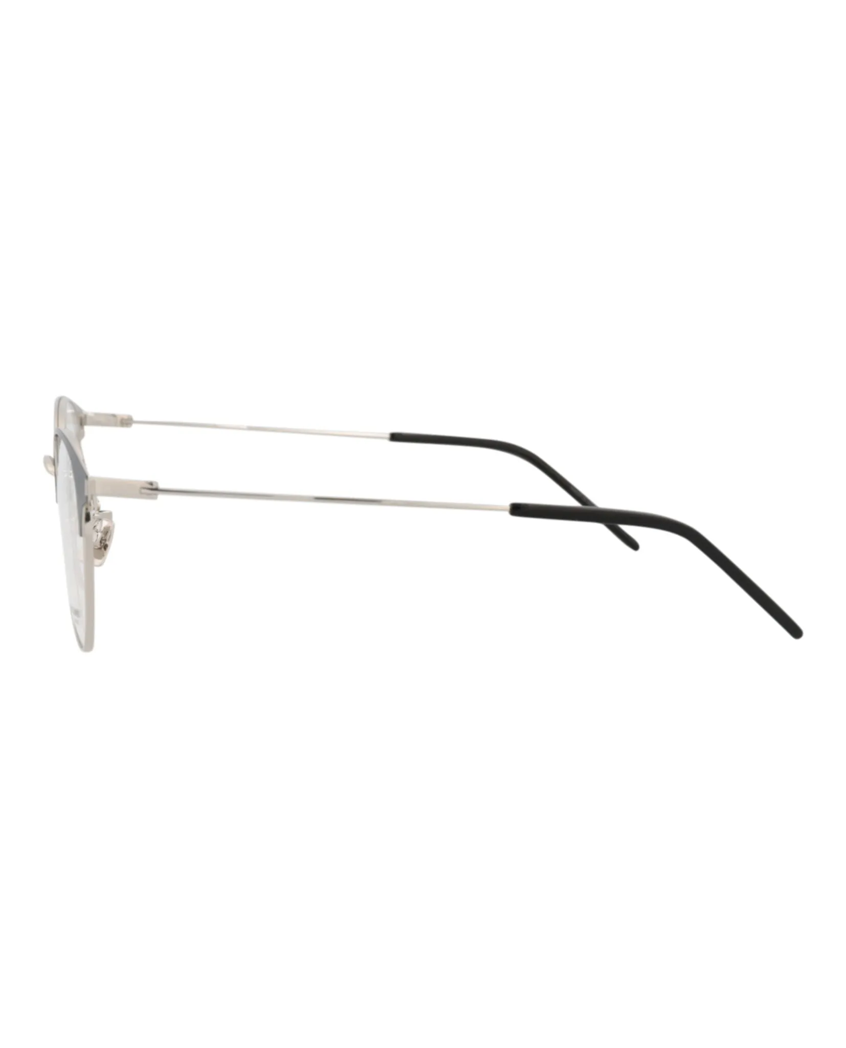 Saint Laurent SL 236F 30002732 002 Round Metal Silver Optical Frames with Transparent Lens sold by Gaffos product image thumbnail 3