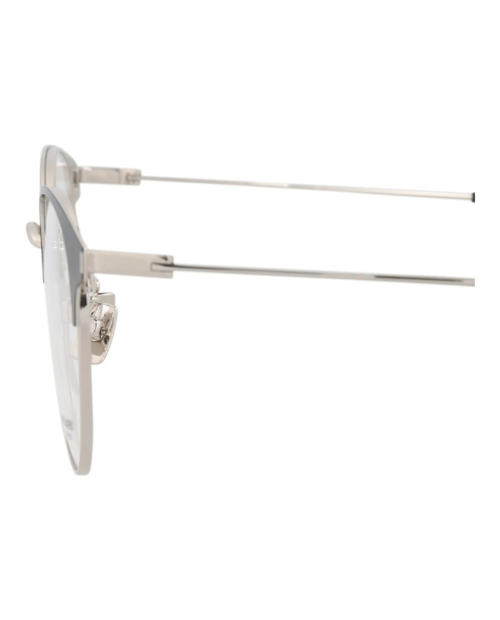 Saint Laurent SL 236F 30002732 002 Round Metal Silver Optical Frames with Transparent Lens sold by Gaffos product image thumbnail 4