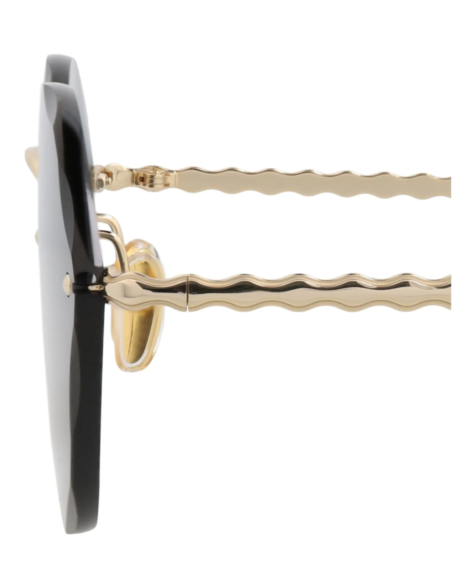 Chloé CH 0253S 30015745 001 Cat-Eye Metal Gold Sunglasses with Grey Lens sold by Gaffos product image thumbnail 4