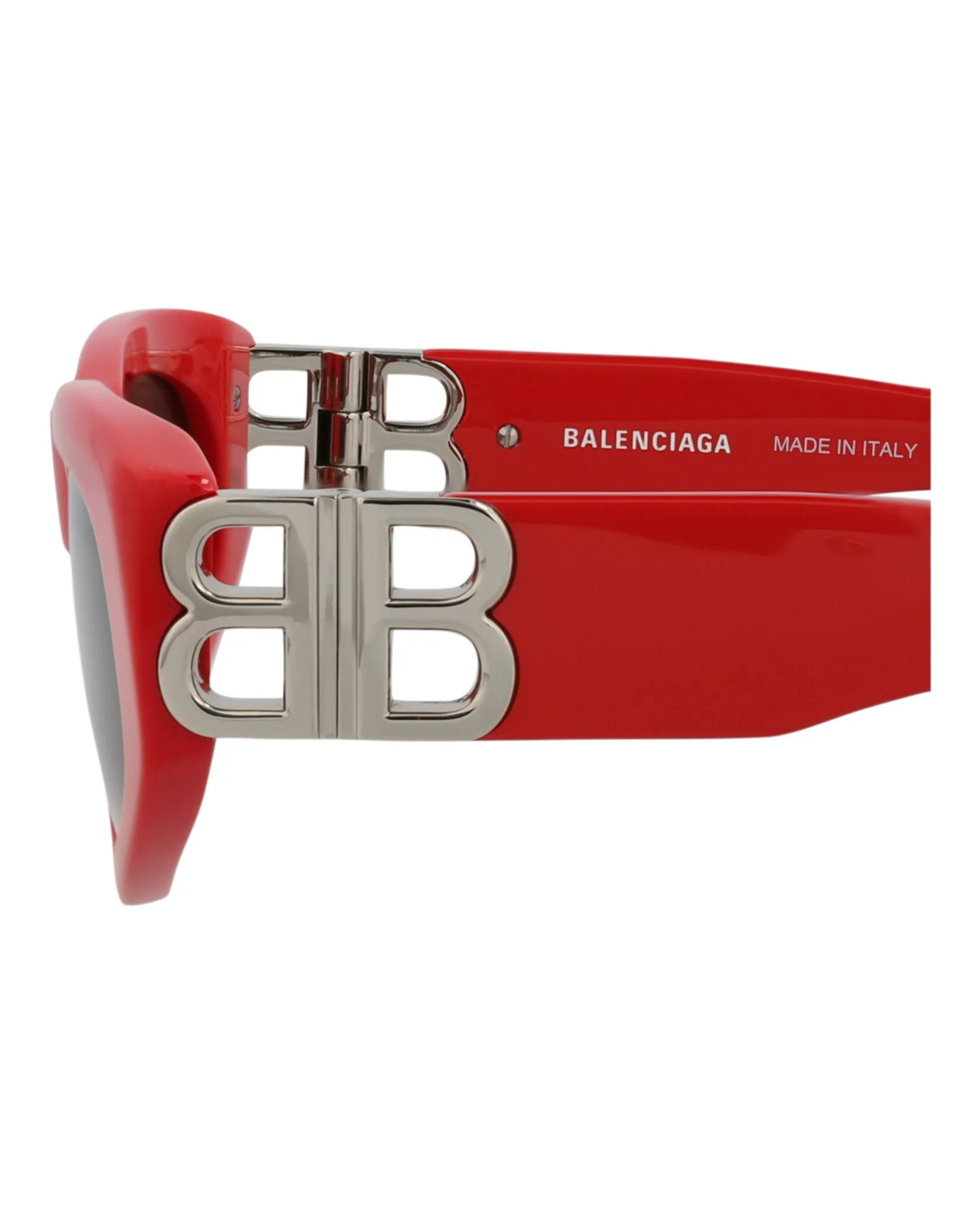 Balenciaga BB 0095S 30008868 016 Cat-Eye Plastic Silver Sunglasses with Grey Lens sold by Gaffos product image thumbnail 4