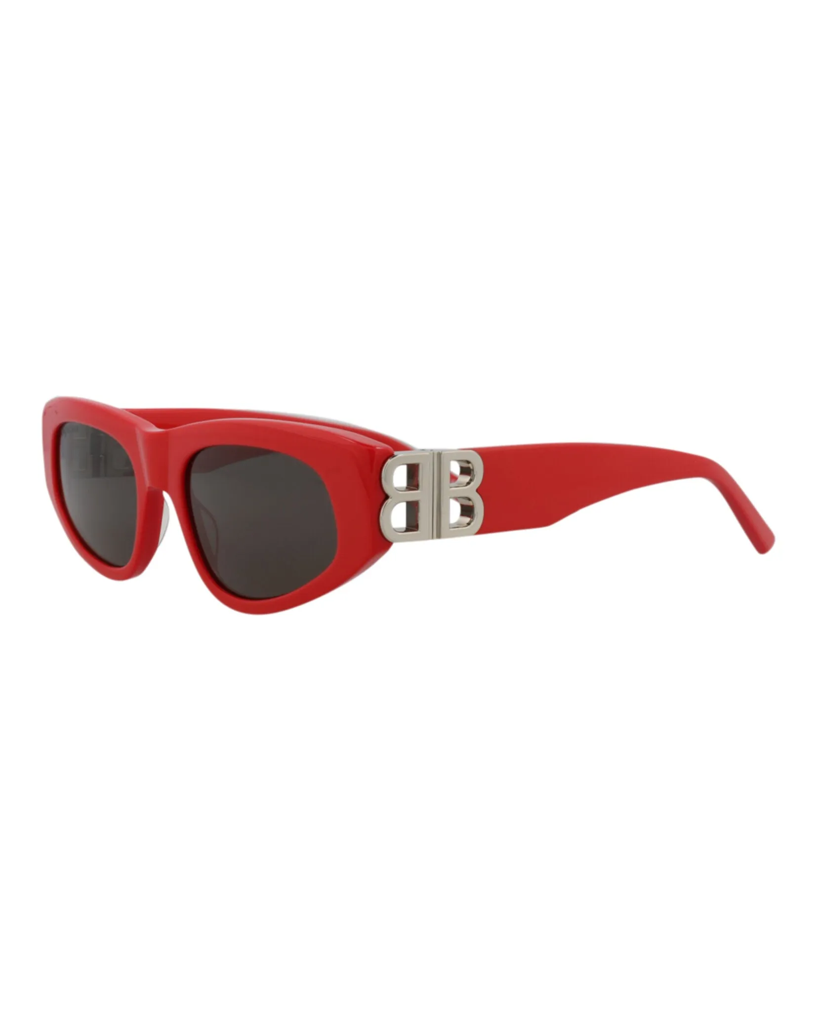 Balenciaga BB 0095S 30008868 016 Cat-Eye Plastic Silver Sunglasses with Grey Lens sold by Gaffos product image thumbnail 2