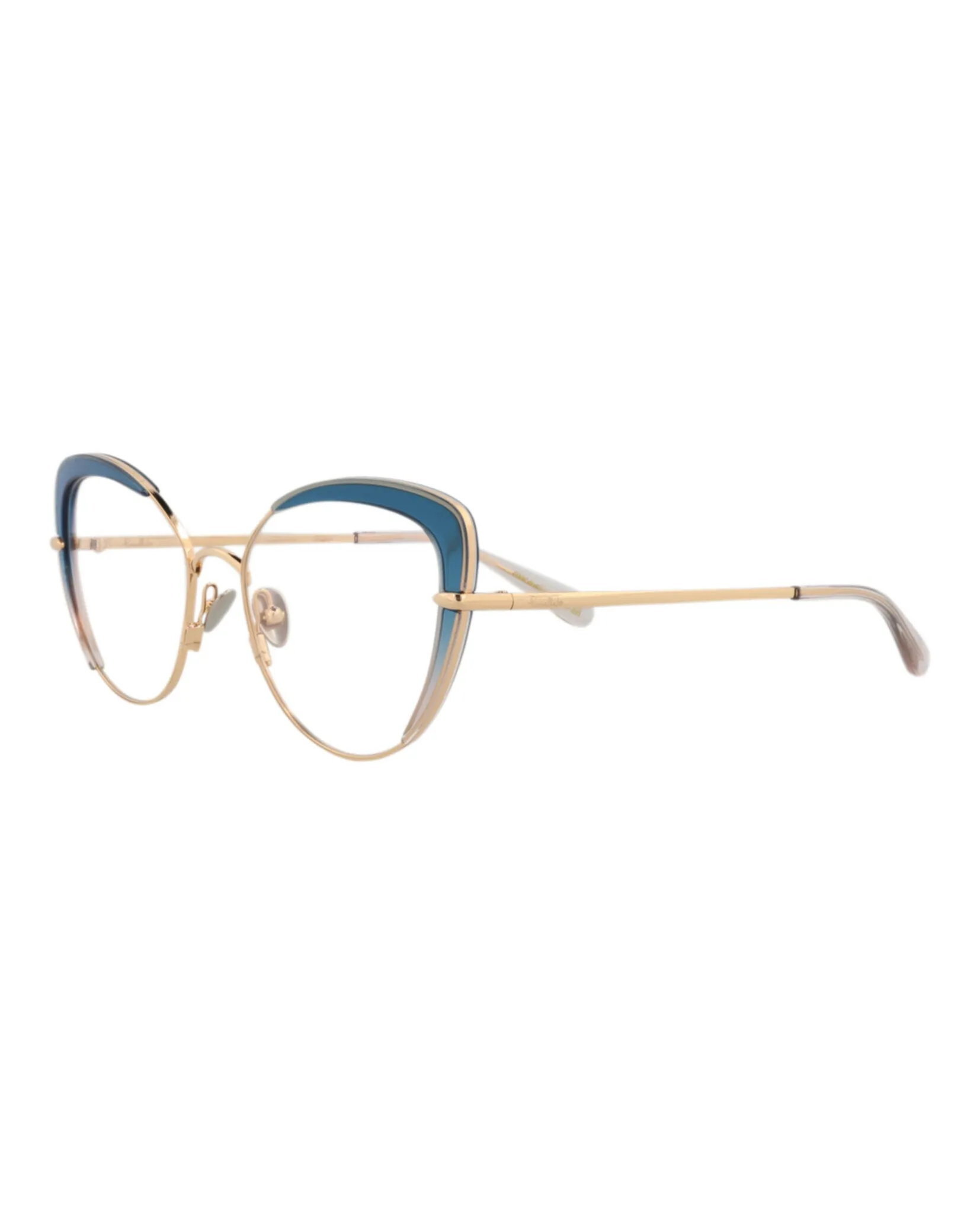 Pomellato PM 0125O 30014246 002 Cat-Eye Metal Gold Optical Frames with Transparent Lens sold by Gaffos product image thumbnail 2