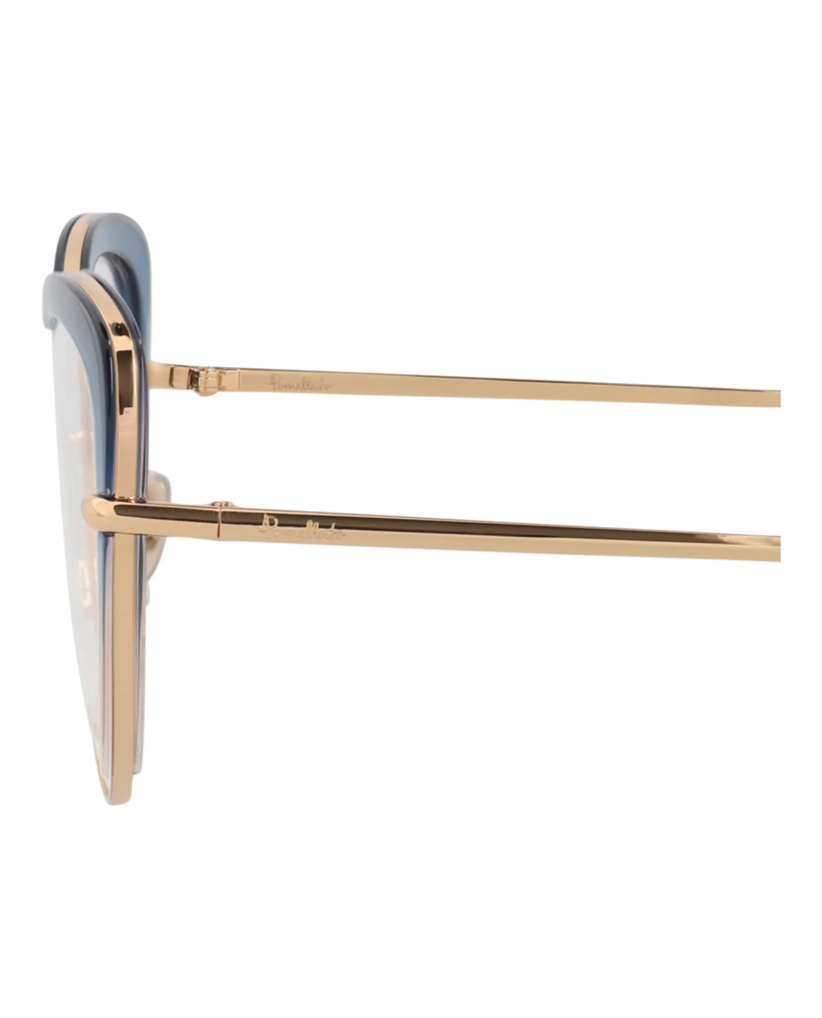 Pomellato PM 0125O 30014246 002 Cat-Eye Metal Gold Optical Frames with Transparent Lens sold by Gaffos product image thumbnail 4