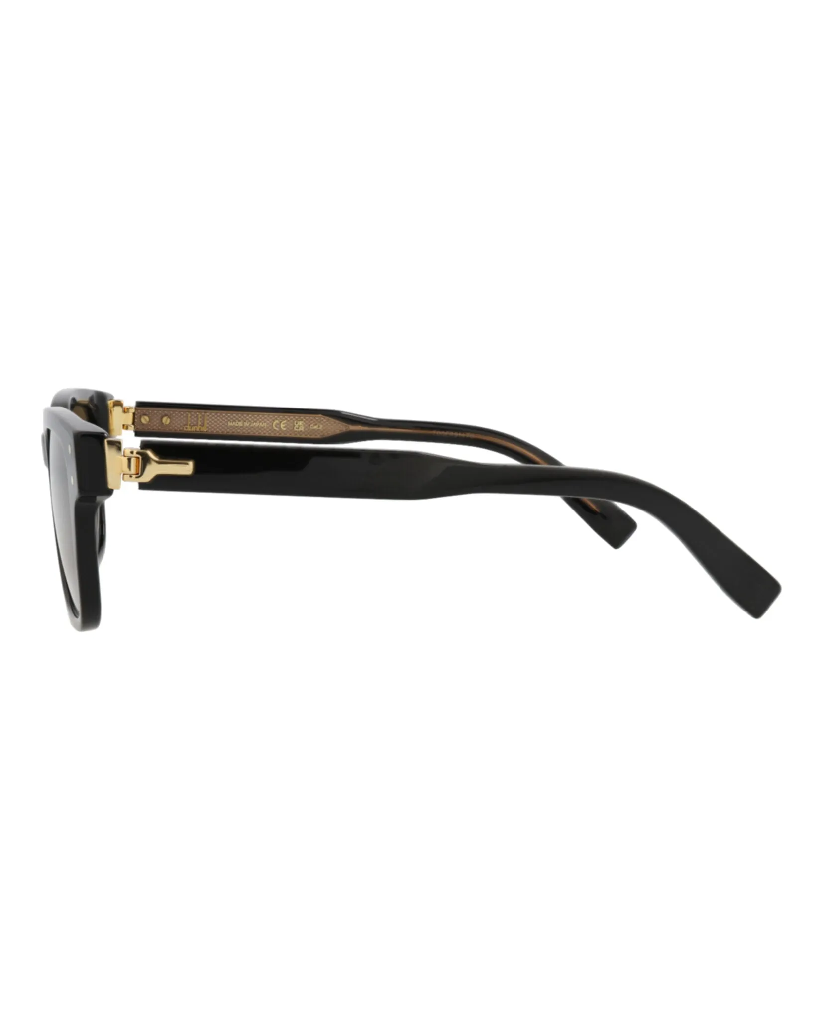 Dunhill DU 0045S 30012294 001 Square Plastic Black Sunglasses with Brown Lens sold by Gaffos product image thumbnail 3
