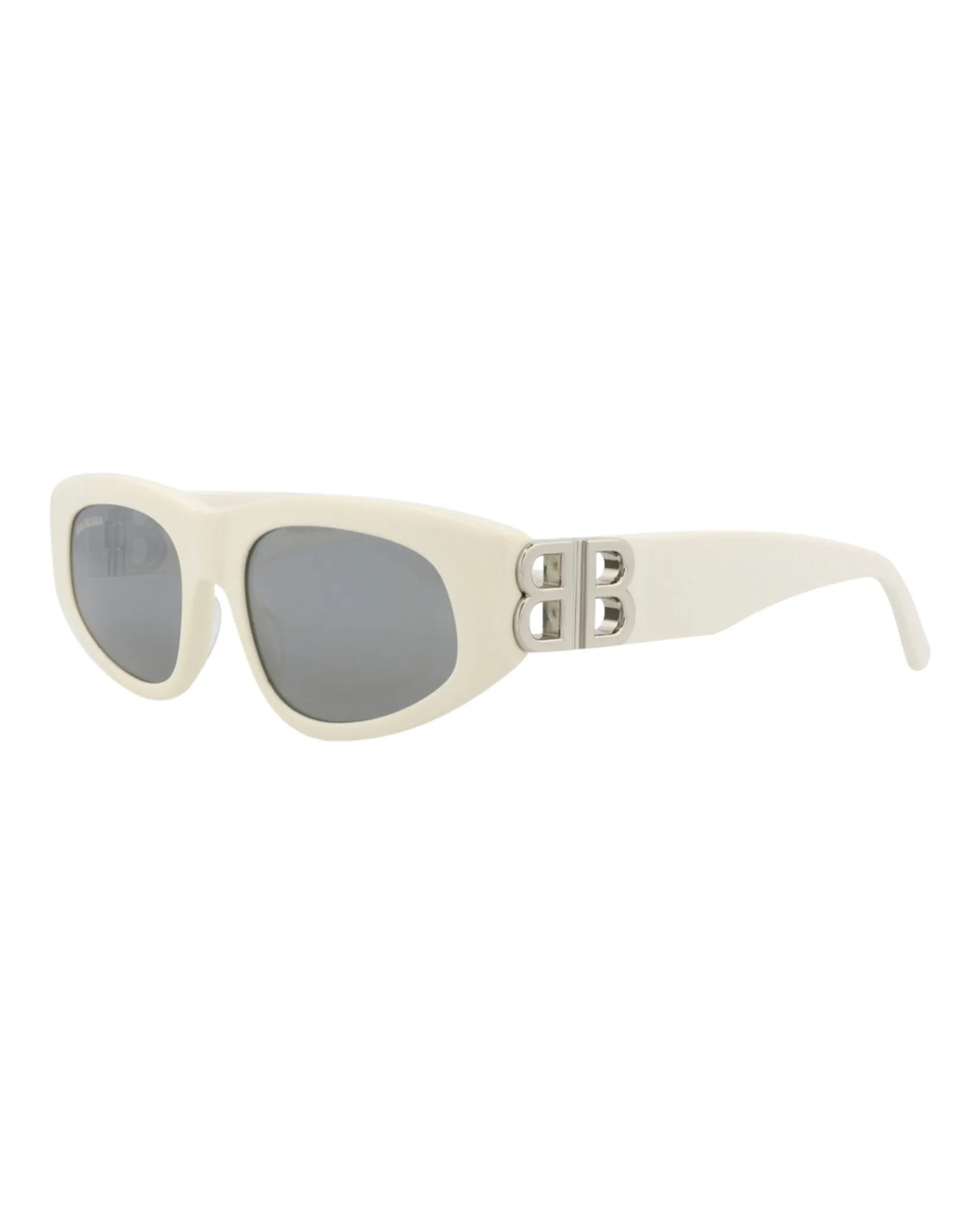 Balenciaga BB 0095S 30008868 021 Cat-Eye Plastic Silver Sunglasses with Silver Lens sold by Gaffos product image thumbnail 2