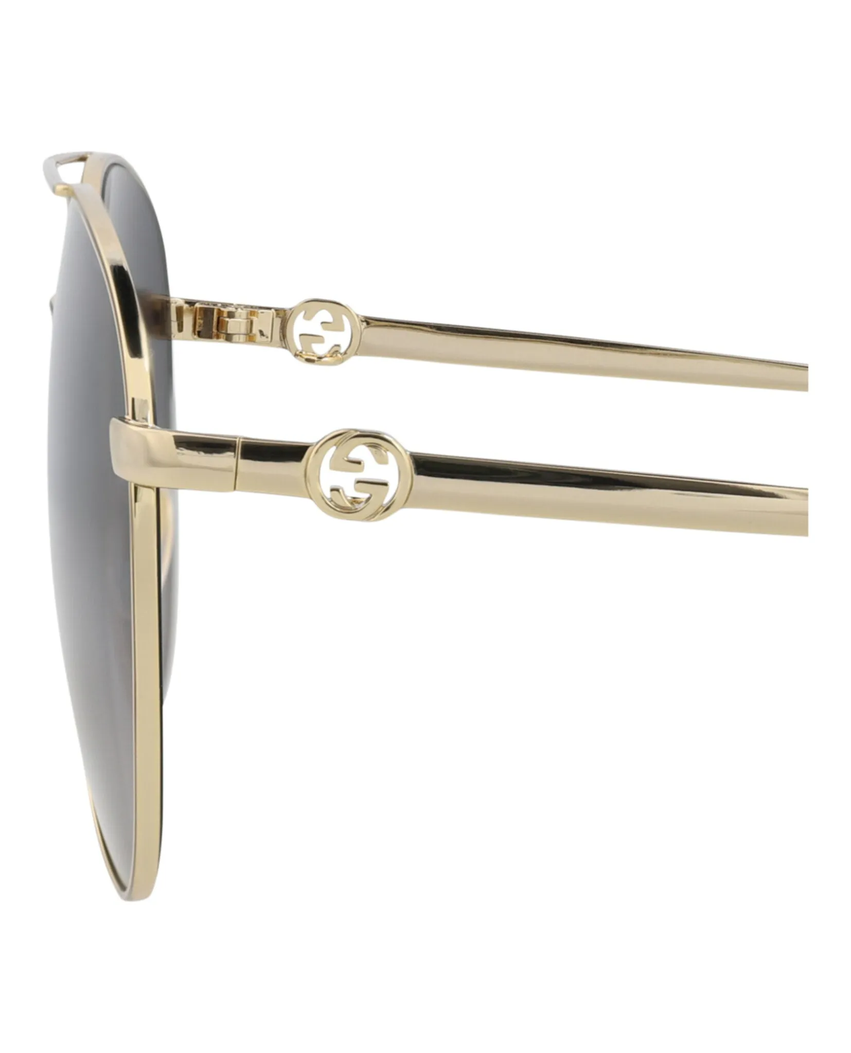 Gucci GG 1088S 30012964 001 Aviator Metal Gold Sunglasses with Grey Lens sold by Gaffos product image thumbnail 4