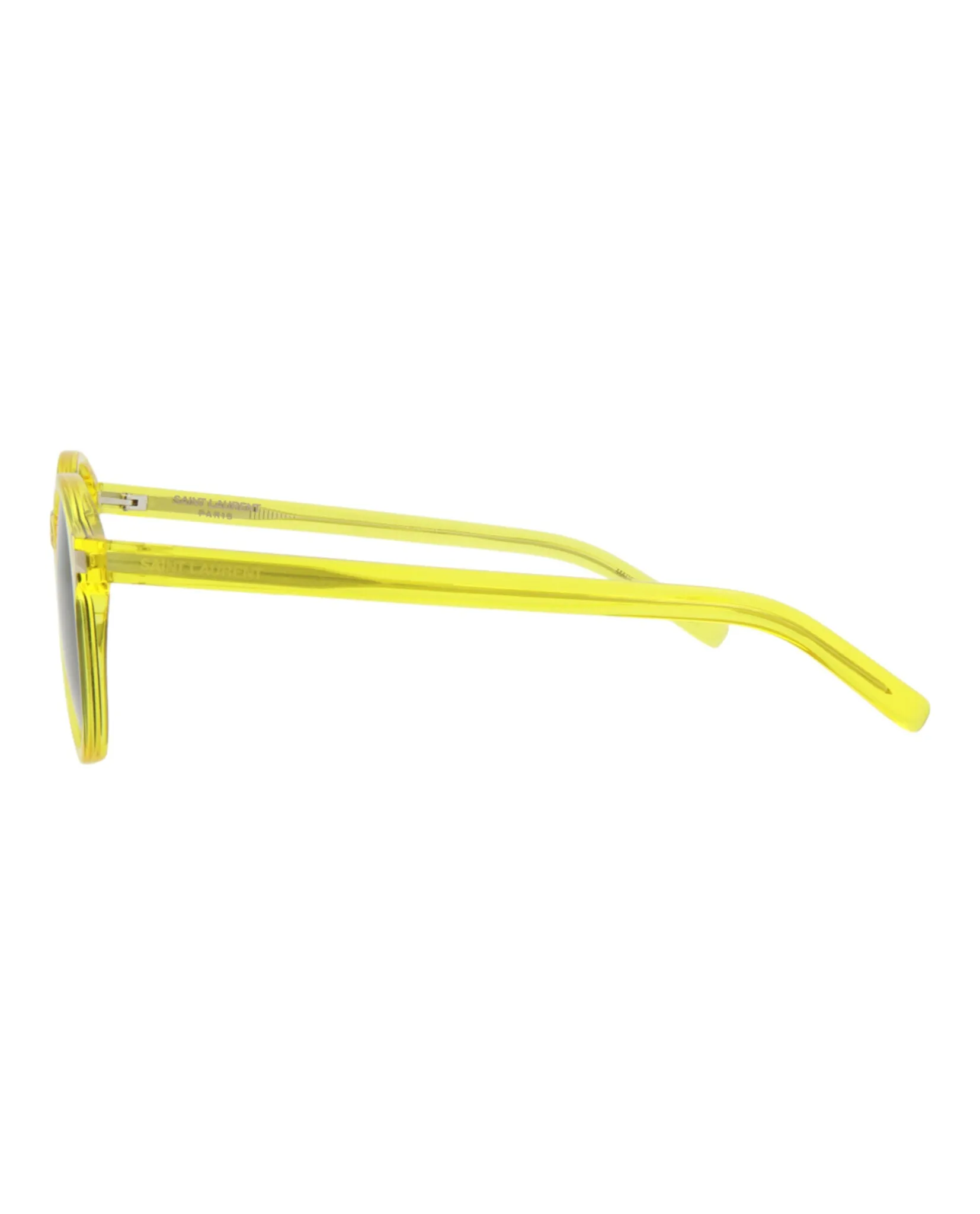 Saint Laurent SL 521 30013043 009 Round Plastic Yellow Sunglasses with Black Lens sold by Gaffos product image thumbnail 3